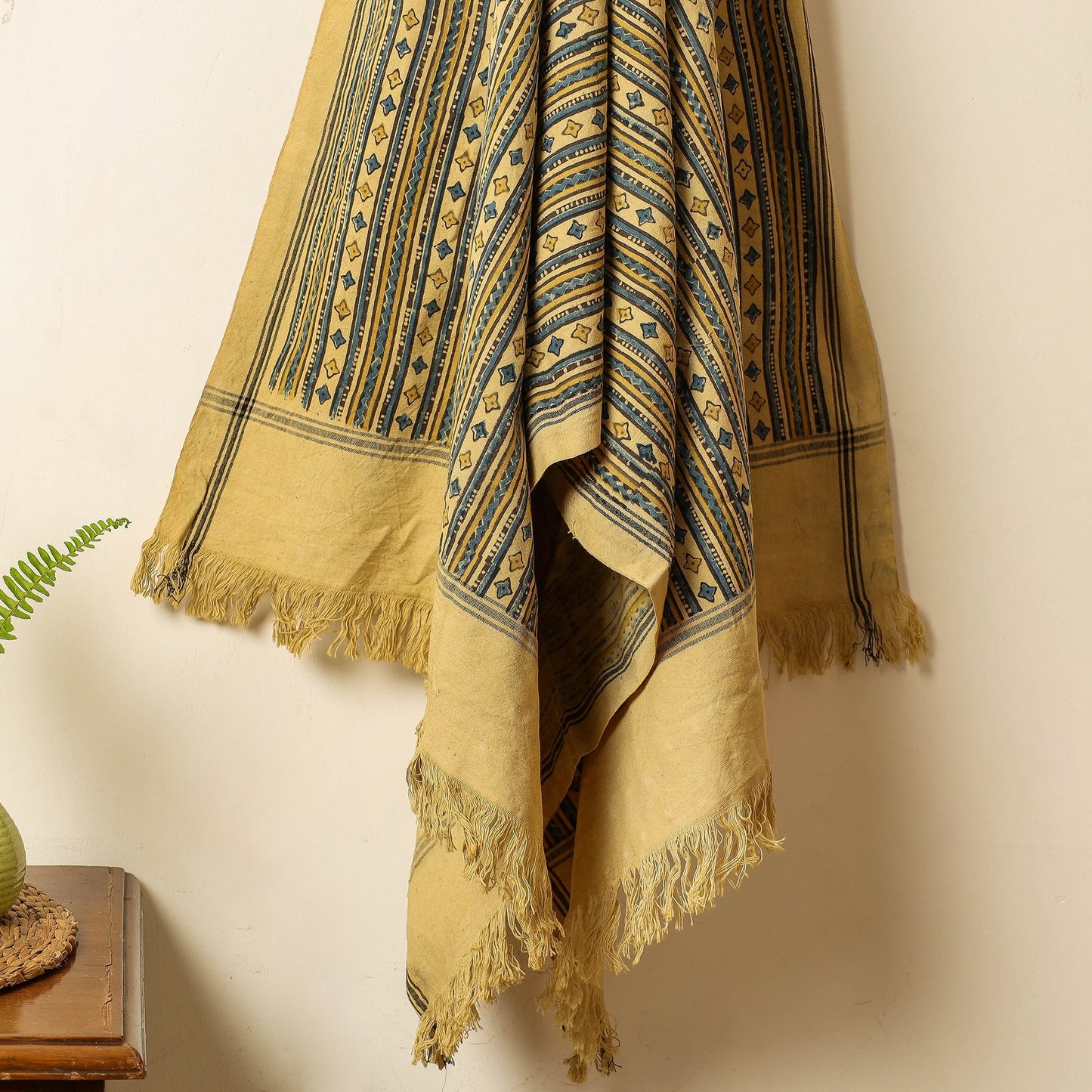 Block Printed Cotton Towel