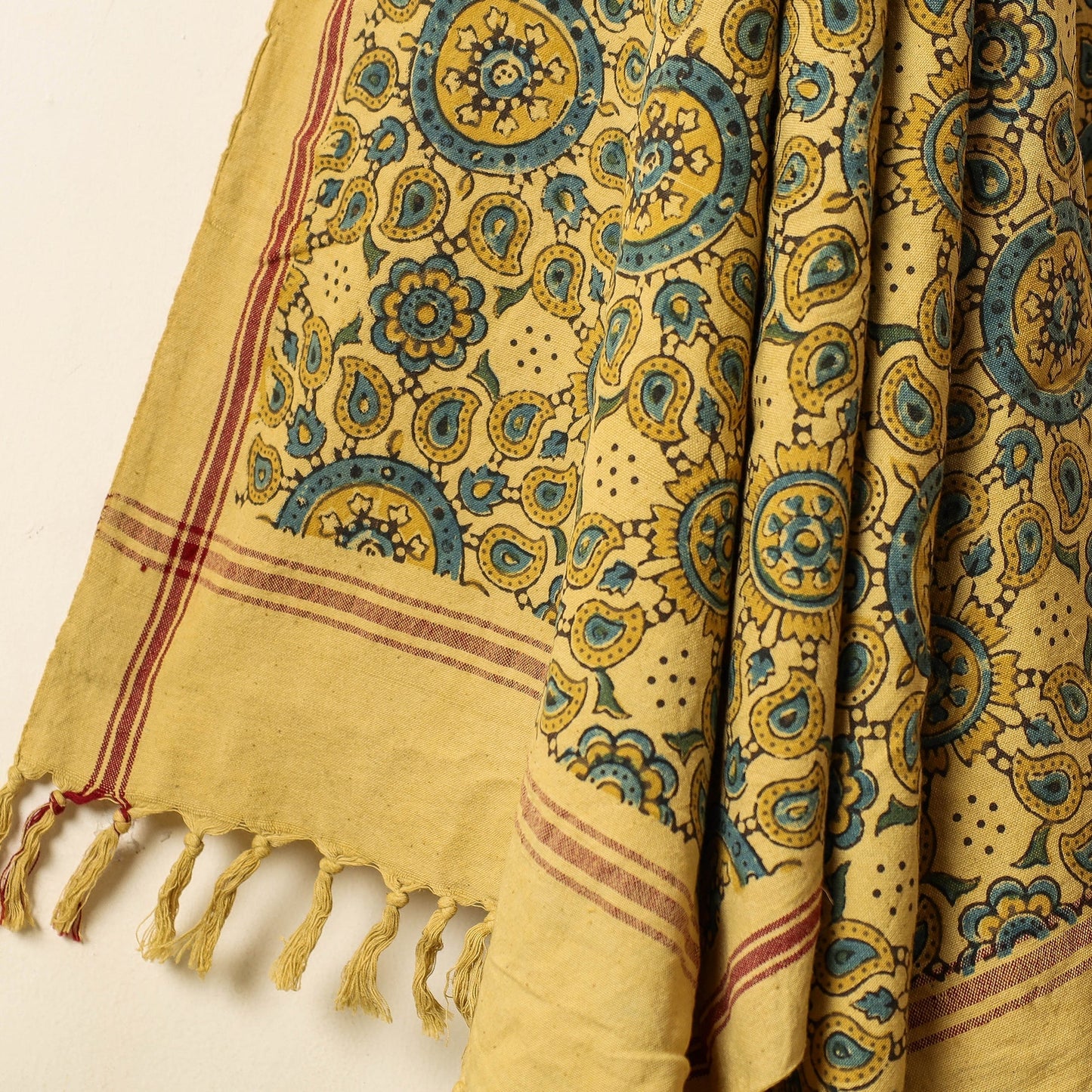 Block Printed Cotton Towel