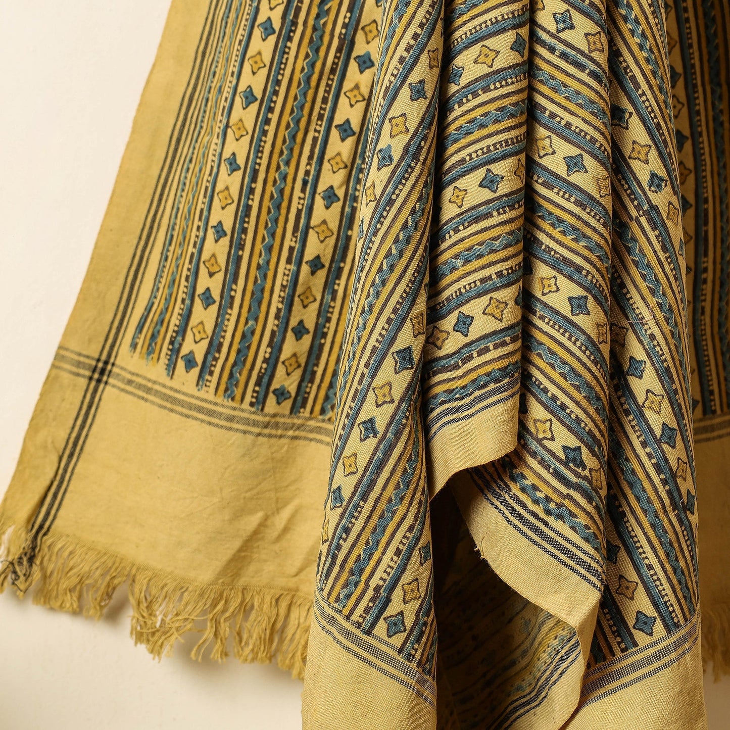 Block Printed Cotton Towel
