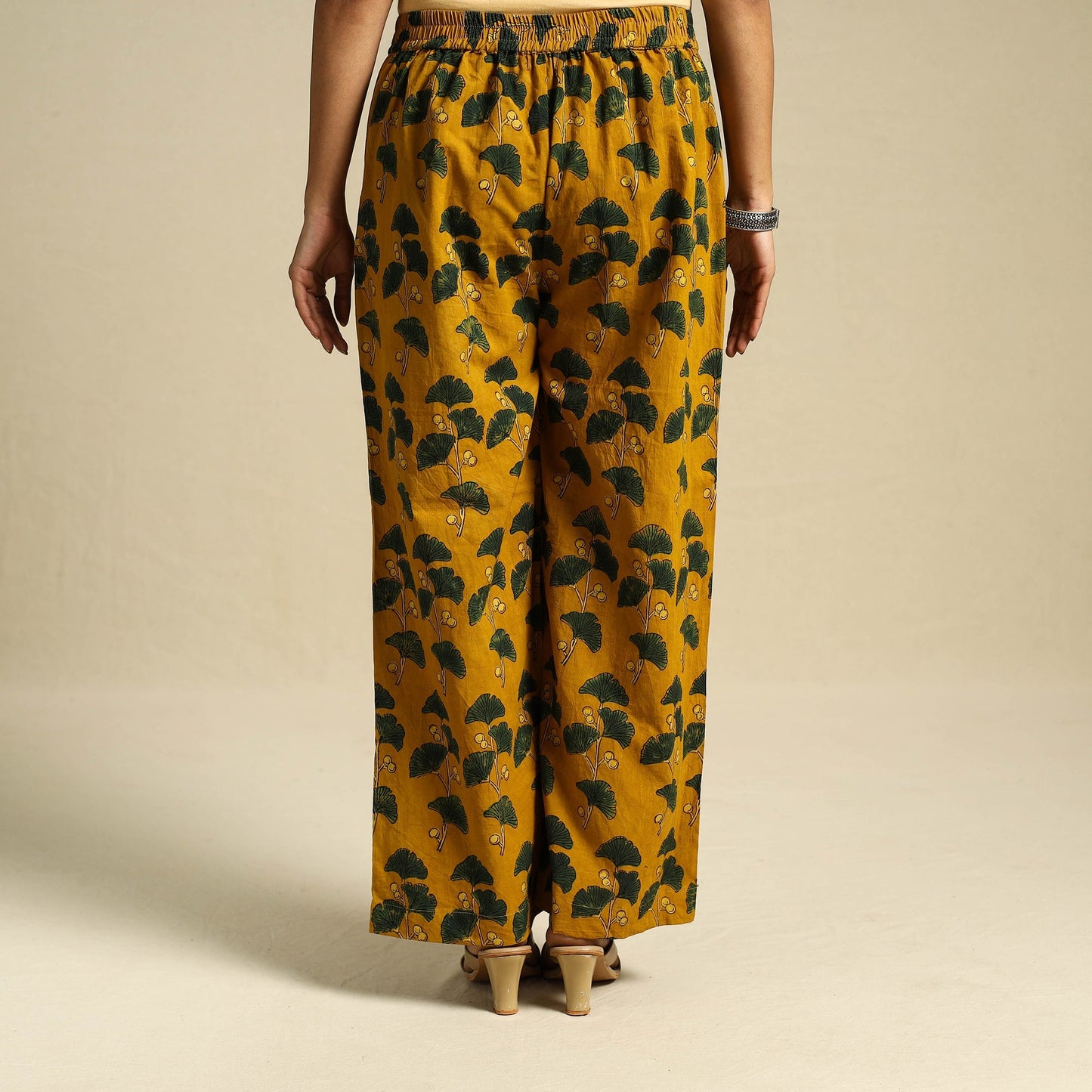 Block Print Cotton Ajrakh Palazzo
