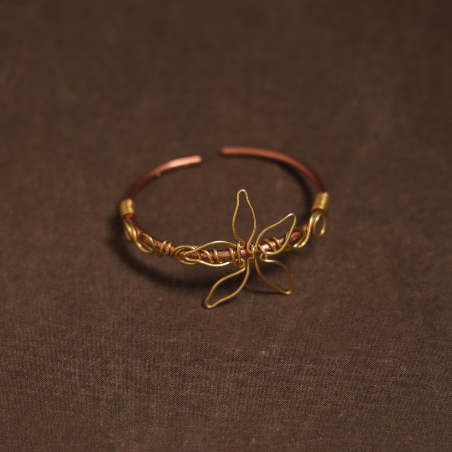 Brass metal handcrafted bracelet (adjustable) 67