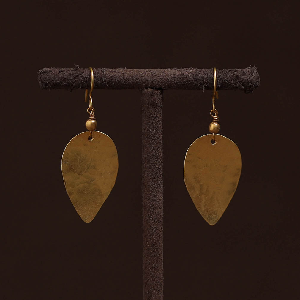 Brass metal handcrafted earrings 24