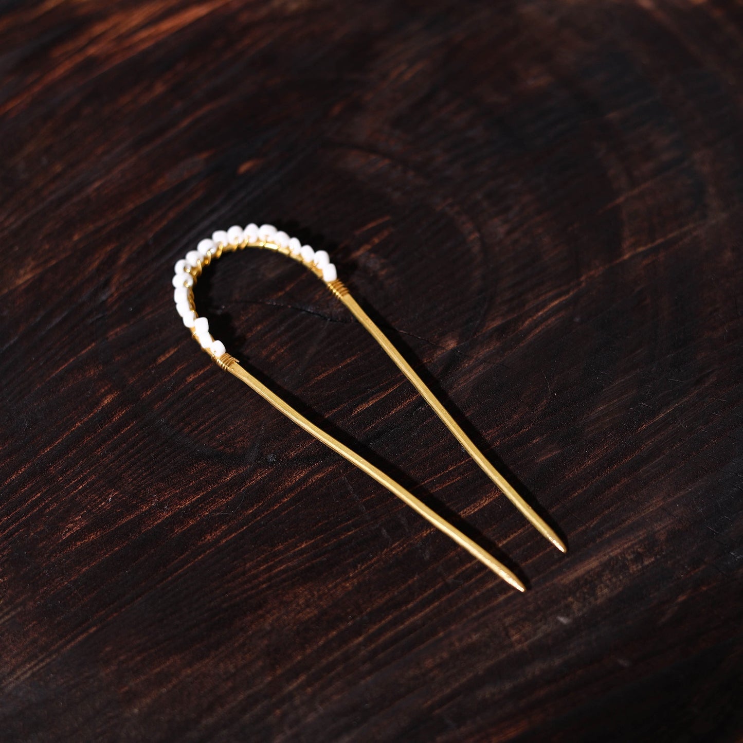 Brass Metal Handcrafted Dokra Juda Pin
