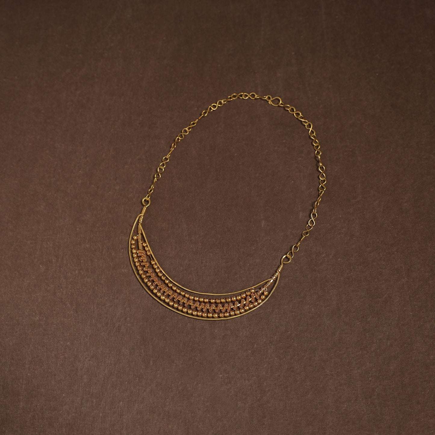 Brass metal handcrafted necklace 133