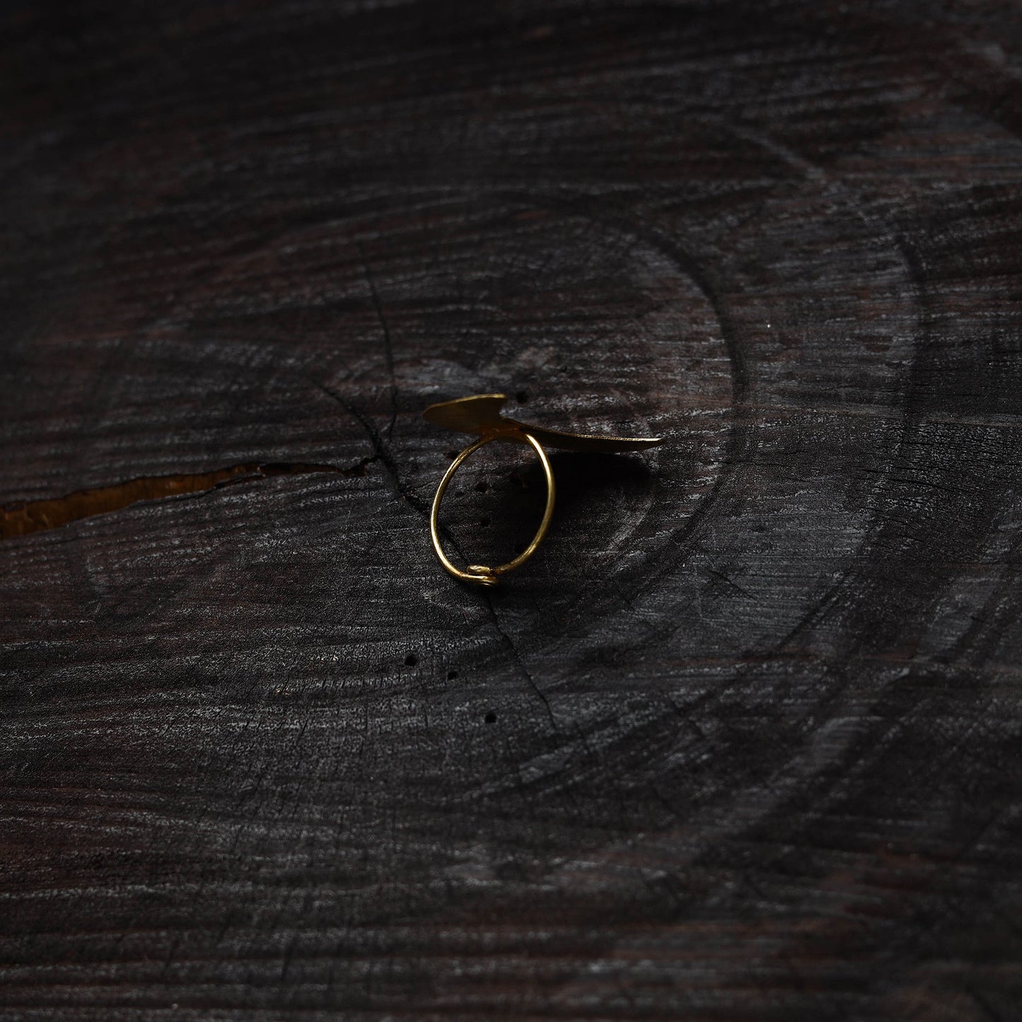 Buy Brass Metal Handcrafted Dokra Ring