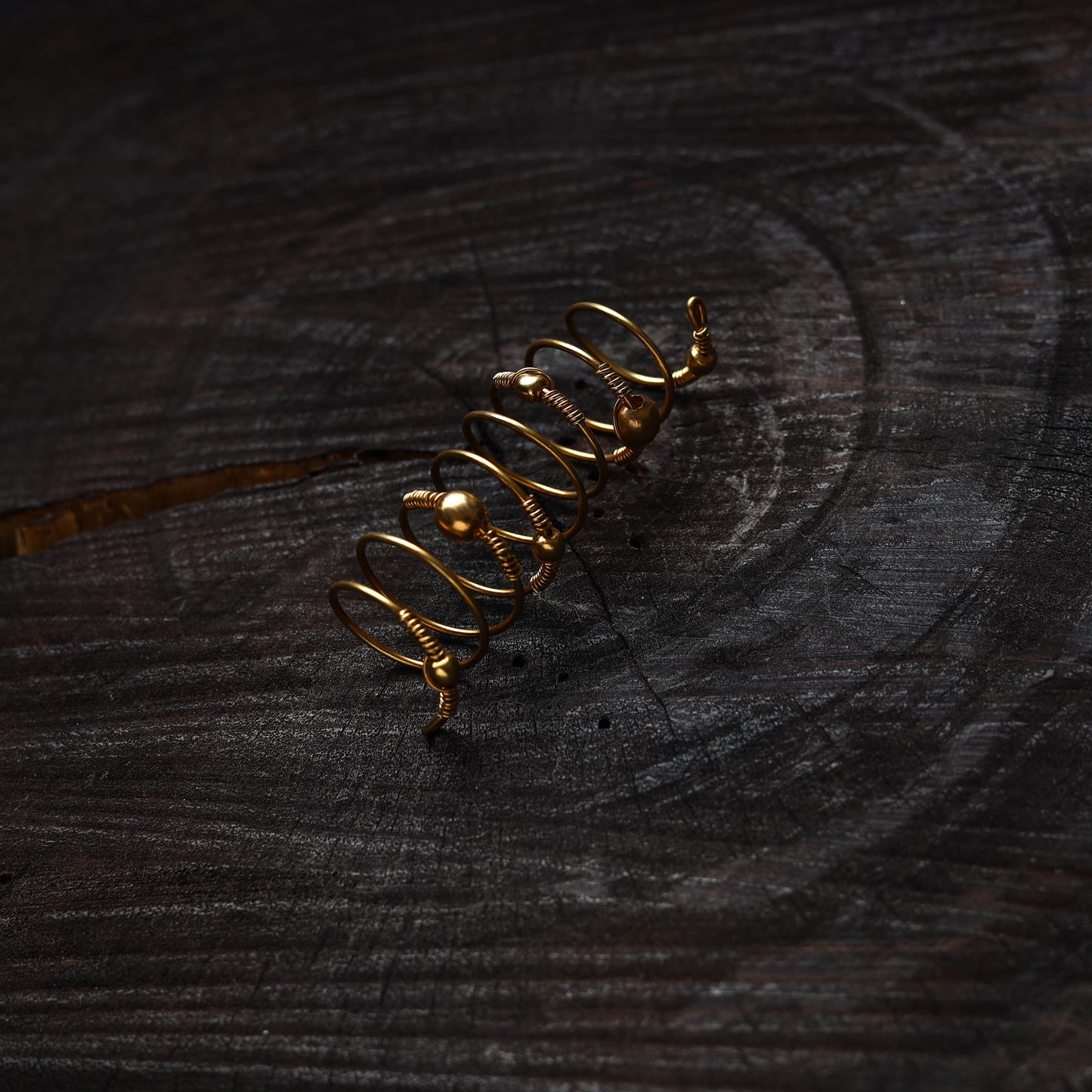 Buy Brass Metal Handcrafted Dokra Ring