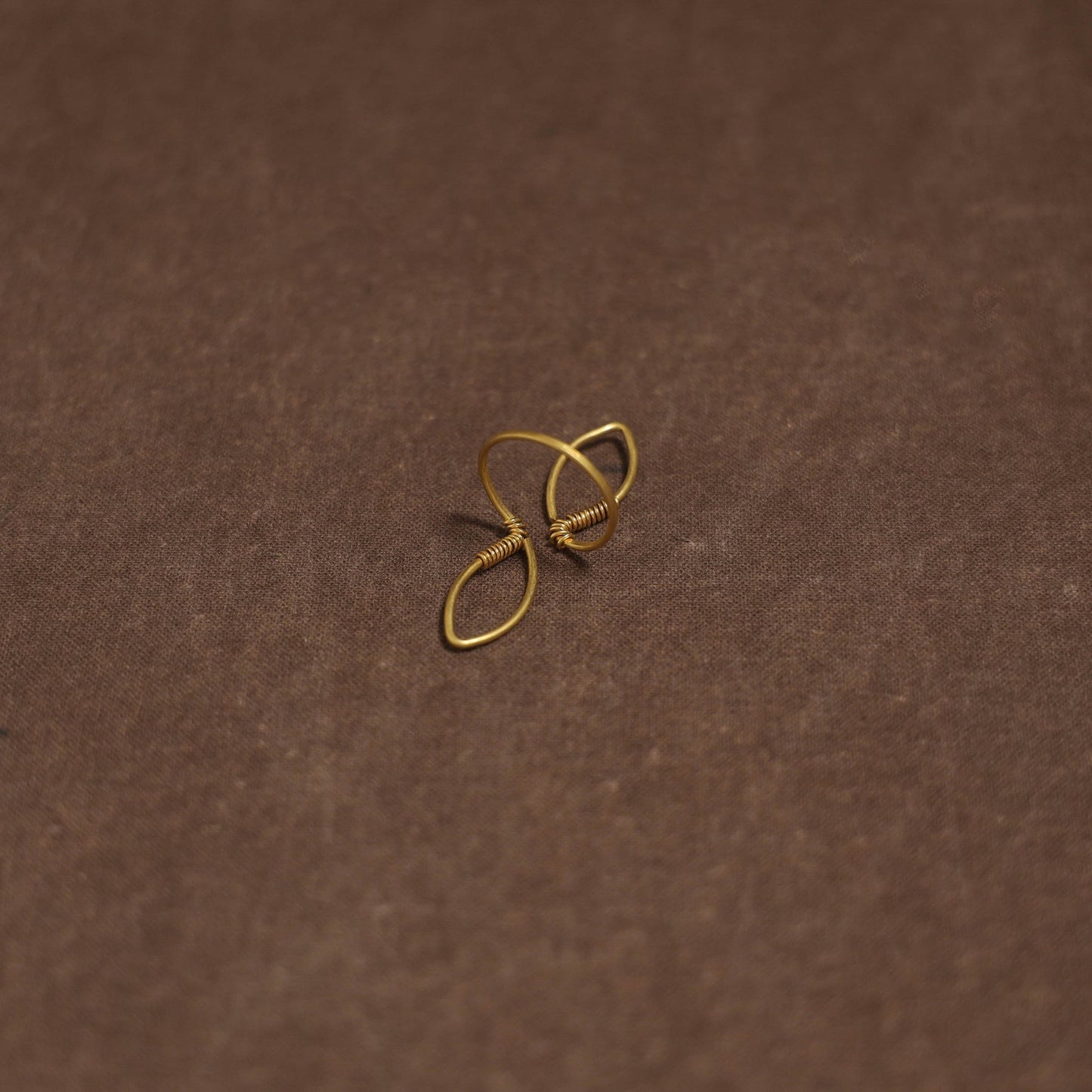 Brass metal handcrafted ring 10
