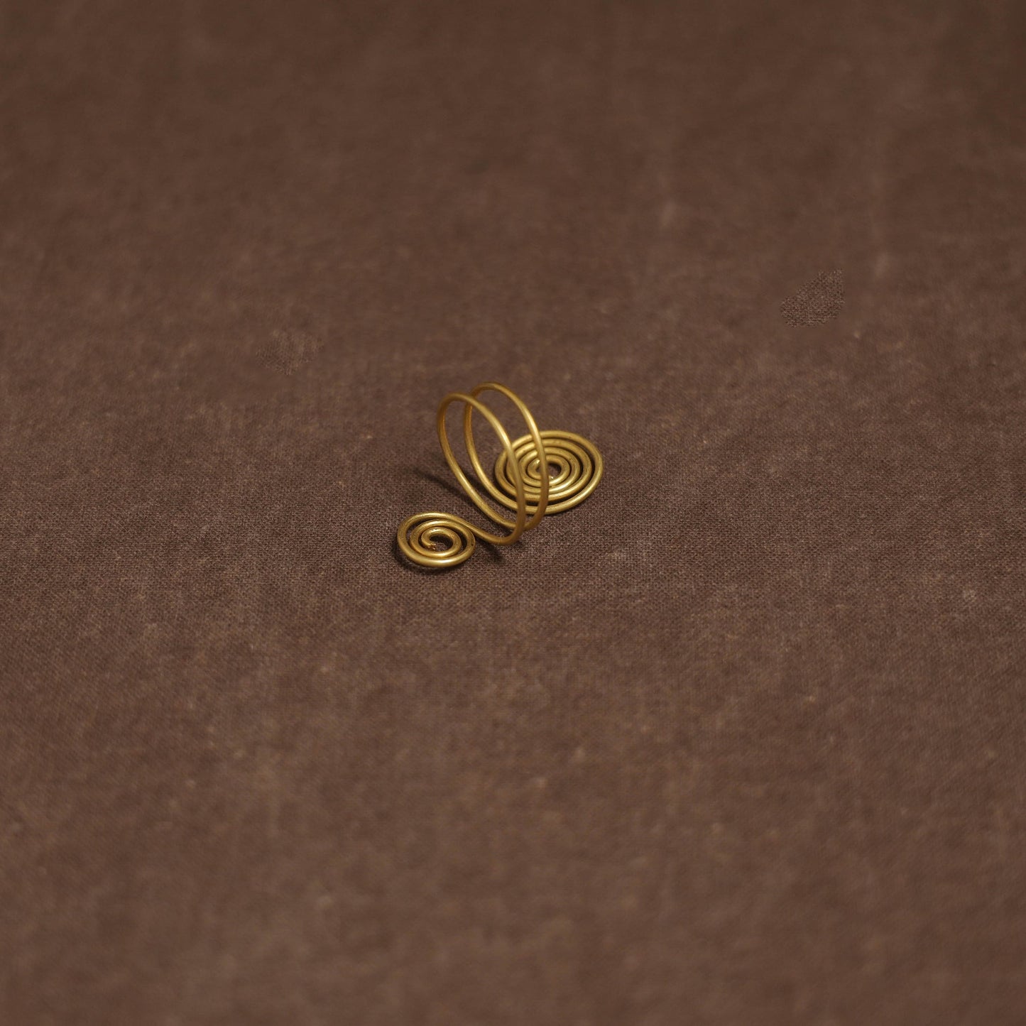 Brass metal handcrafted ring 12