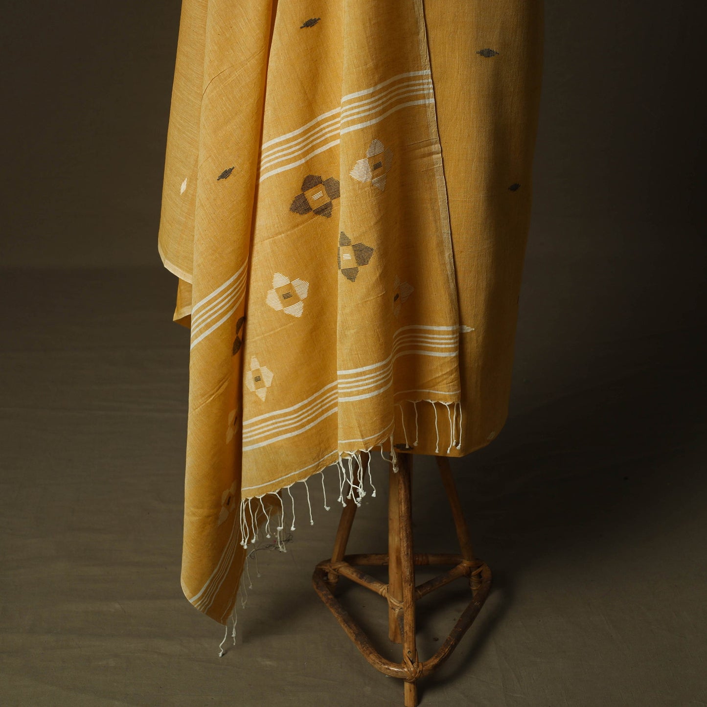 Burdwan jamdani handloom cotton 2pc unstitched dress
