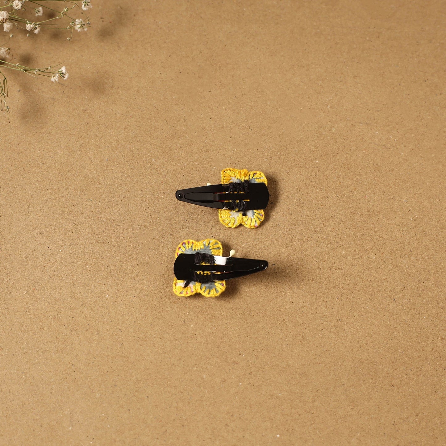 Fab artwork tik-tak hair clip for kids (set of 2) 17