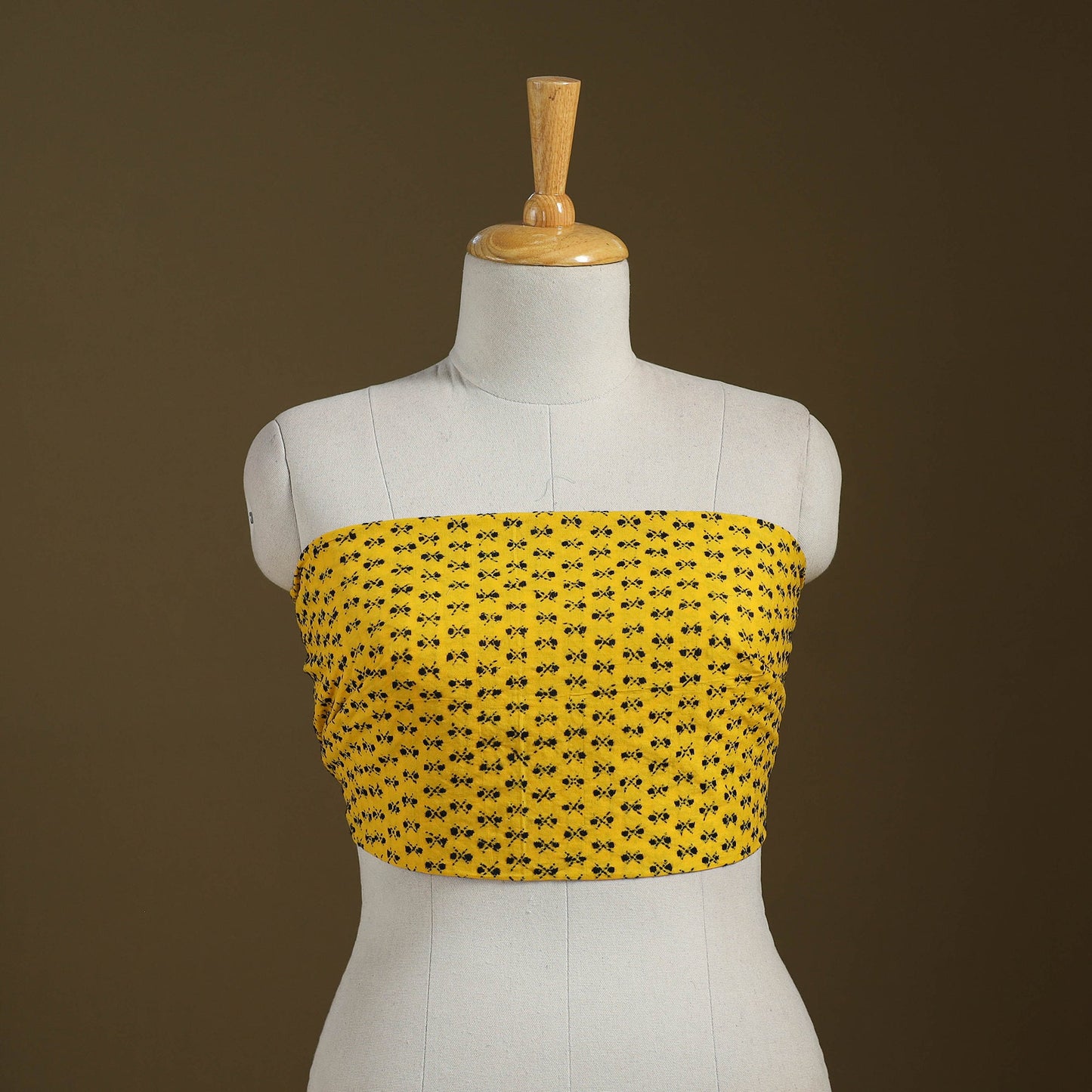 Cotton Bengal Kantha Stitch Blouse Piece