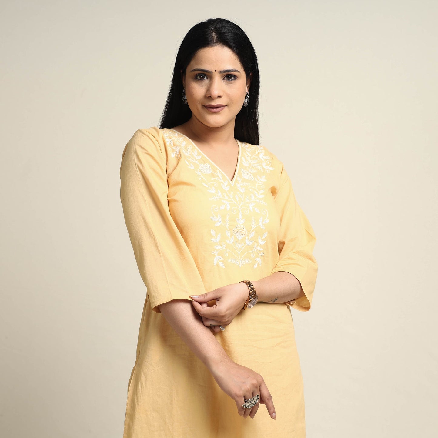 embroidery cotton kurta