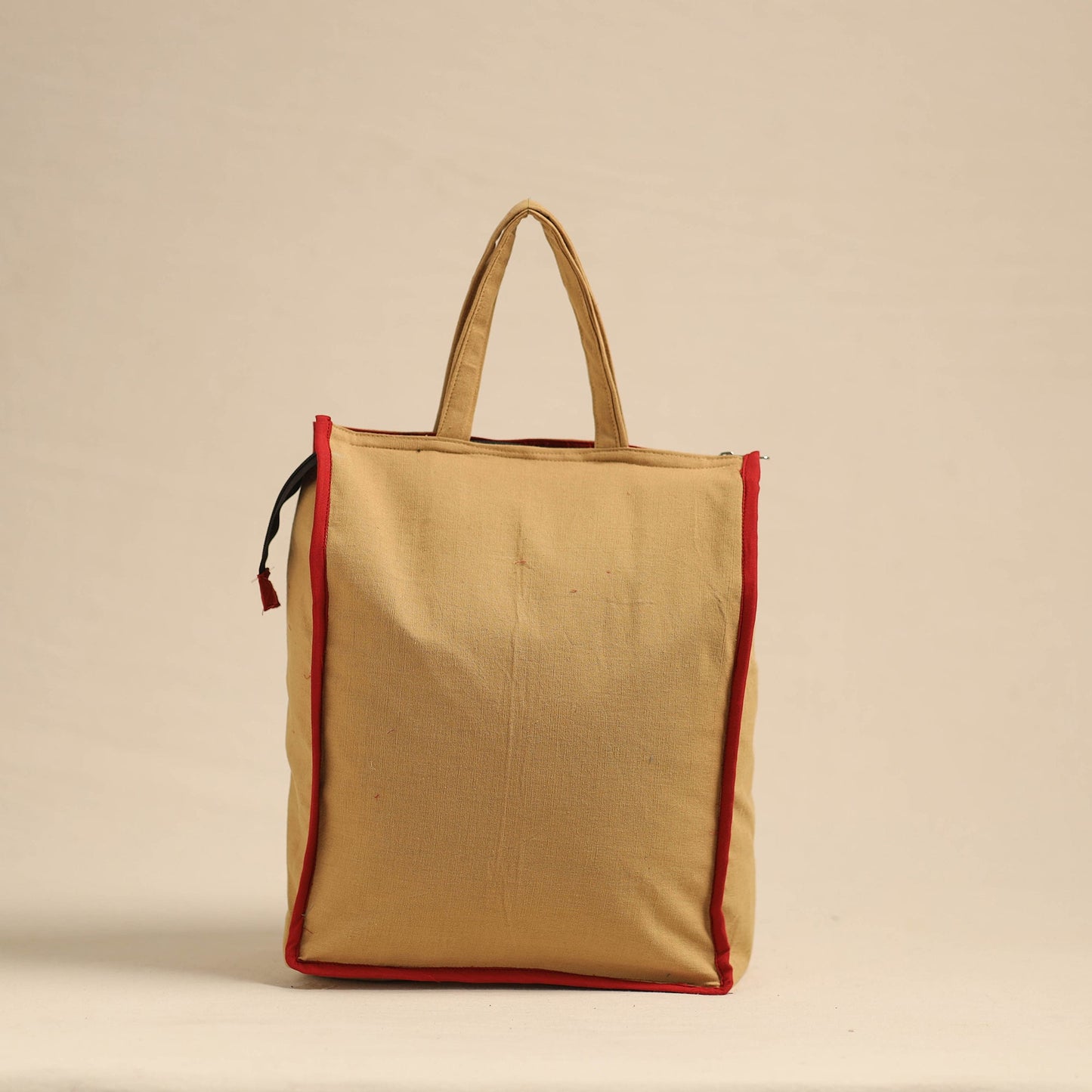 Yellow Eco-Friendly Handmade Cotton Handbag for Women