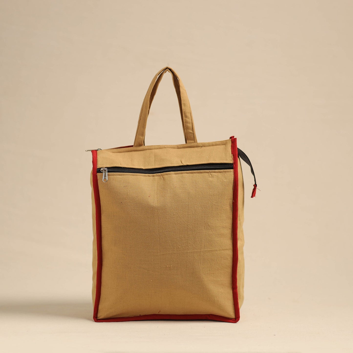 Yellow Eco-Friendly Handmade Cotton Handbag for Women
