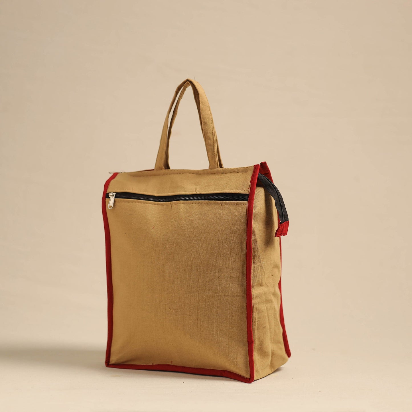 Yellow Eco-Friendly Handmade Cotton Handbag for Women