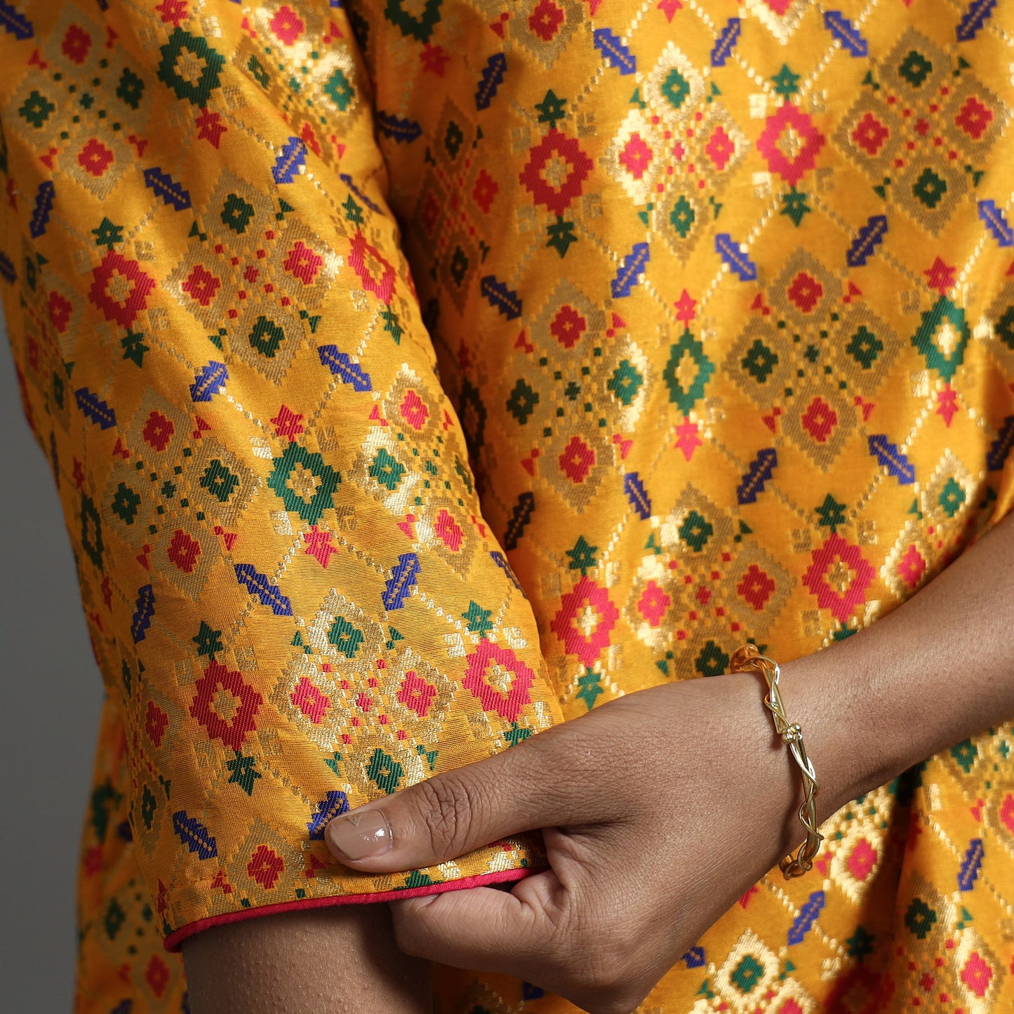Banarasi Brocade Silk Kurta with Pant Set