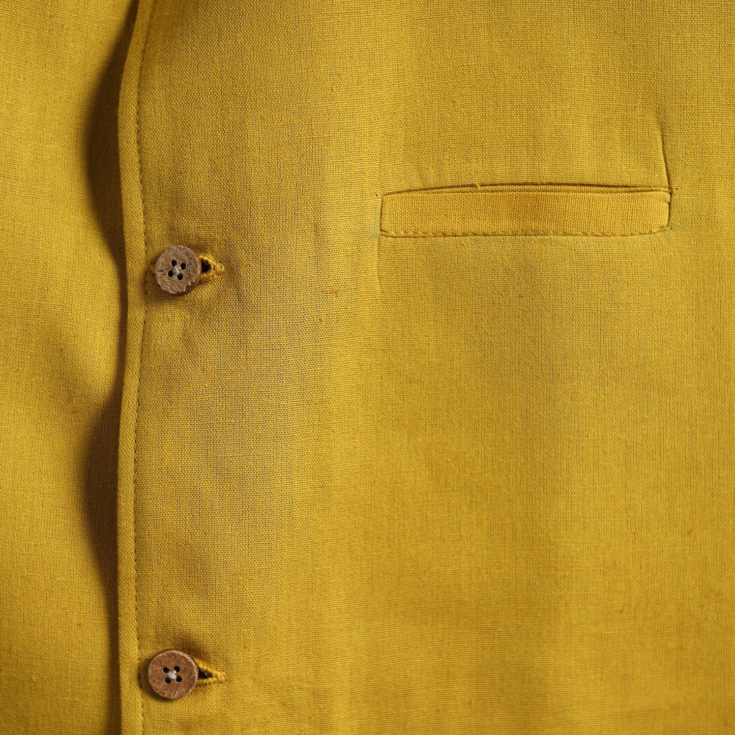 Flex cotton men plain nehru jacket 11 - handcrafted