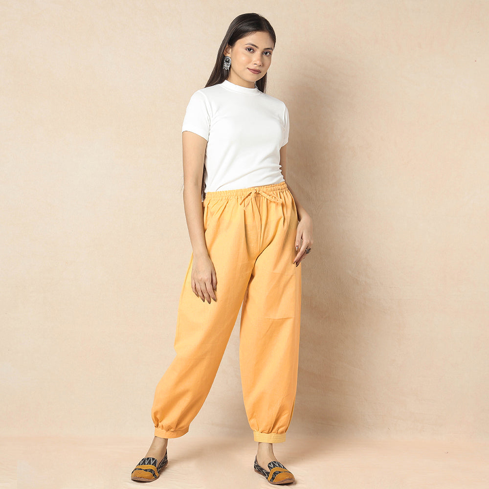 Flex Cotton Plain Elasticated Pant Online l iTokri.com