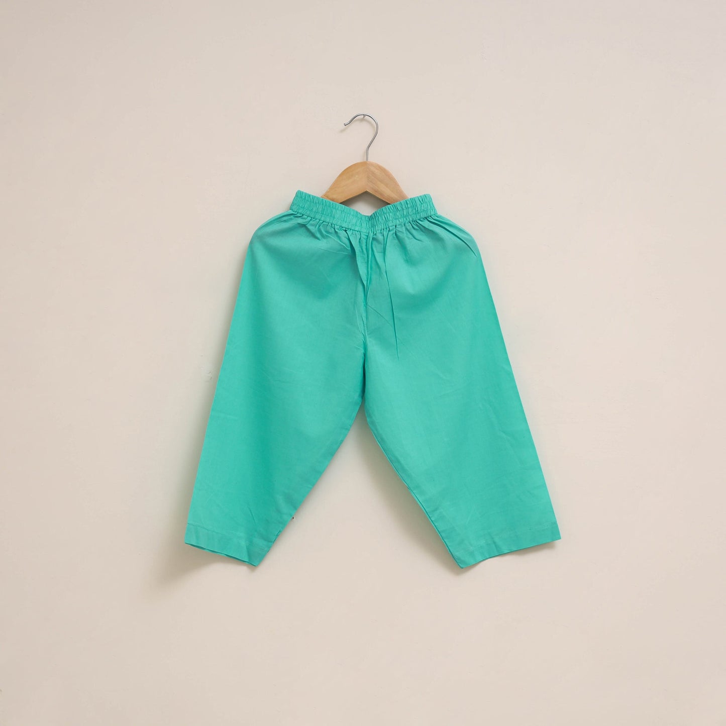 Yellow - girls floral pure cotton kurta set (2-6 years) 01