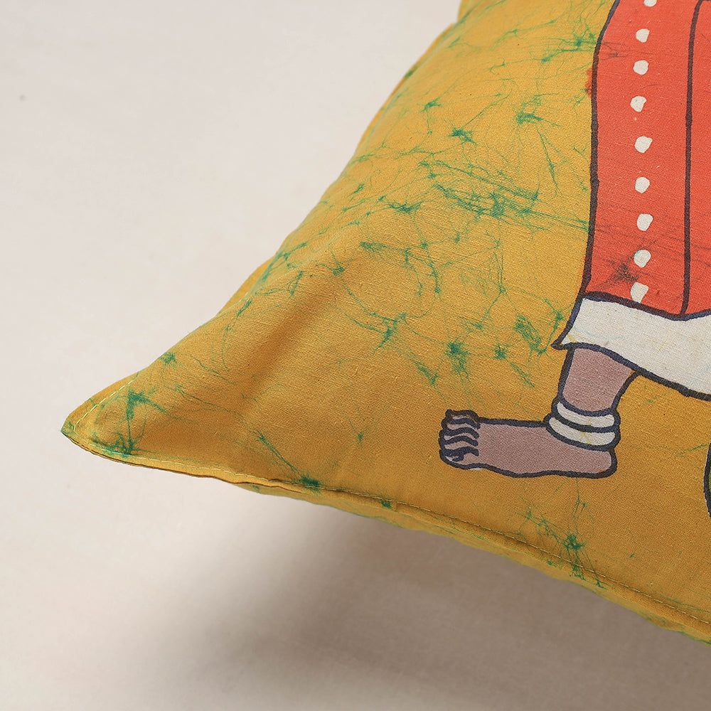 Hand Batik Printed Cotton Cushion Cover