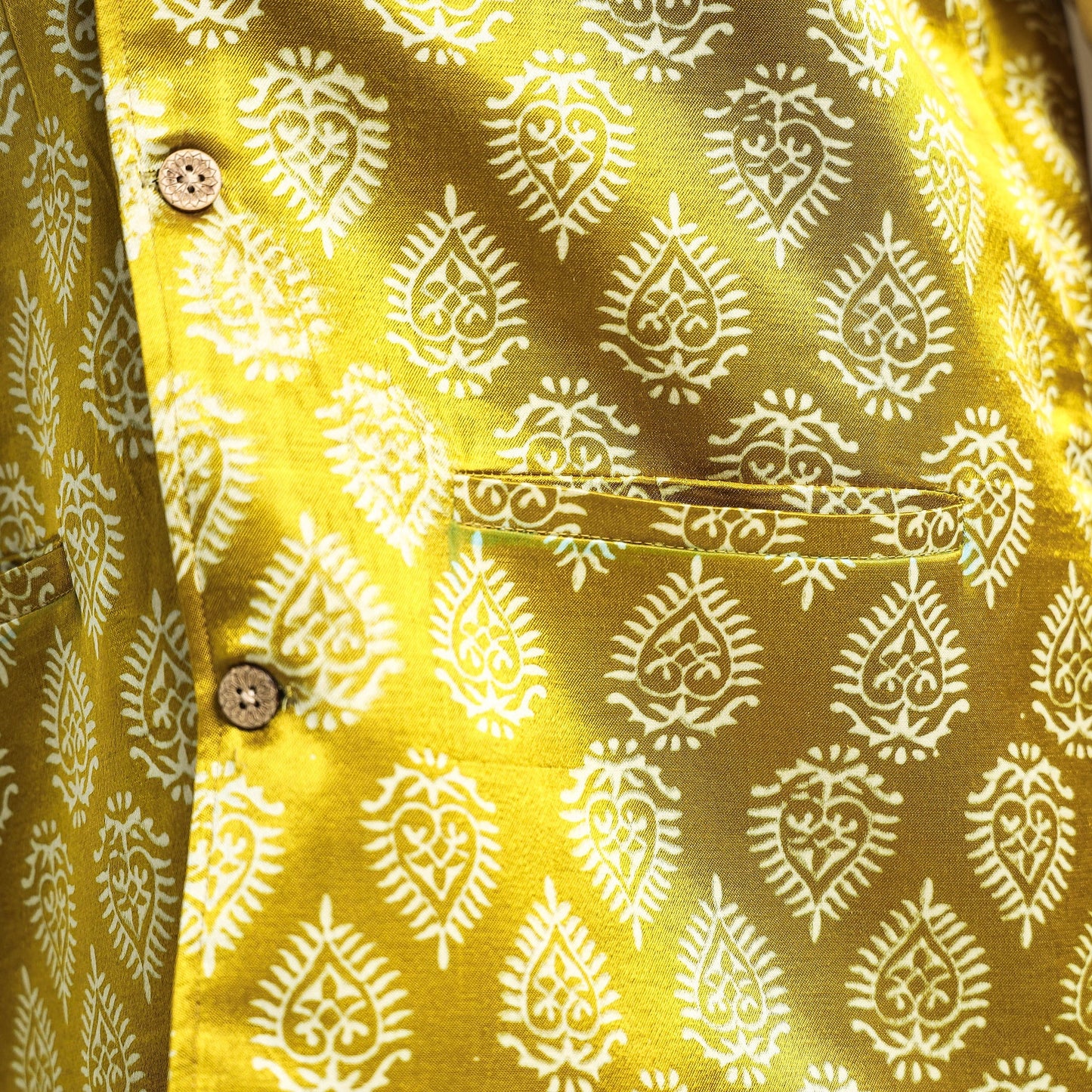 Silk Nehru Jacket