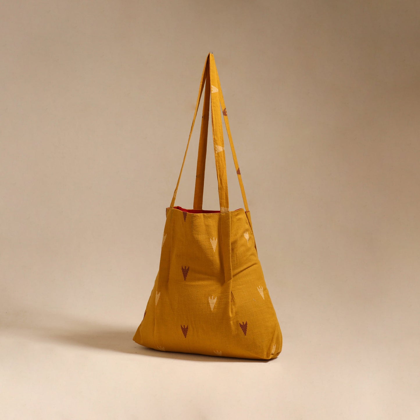 Handcrafted fabric jhola bag 09