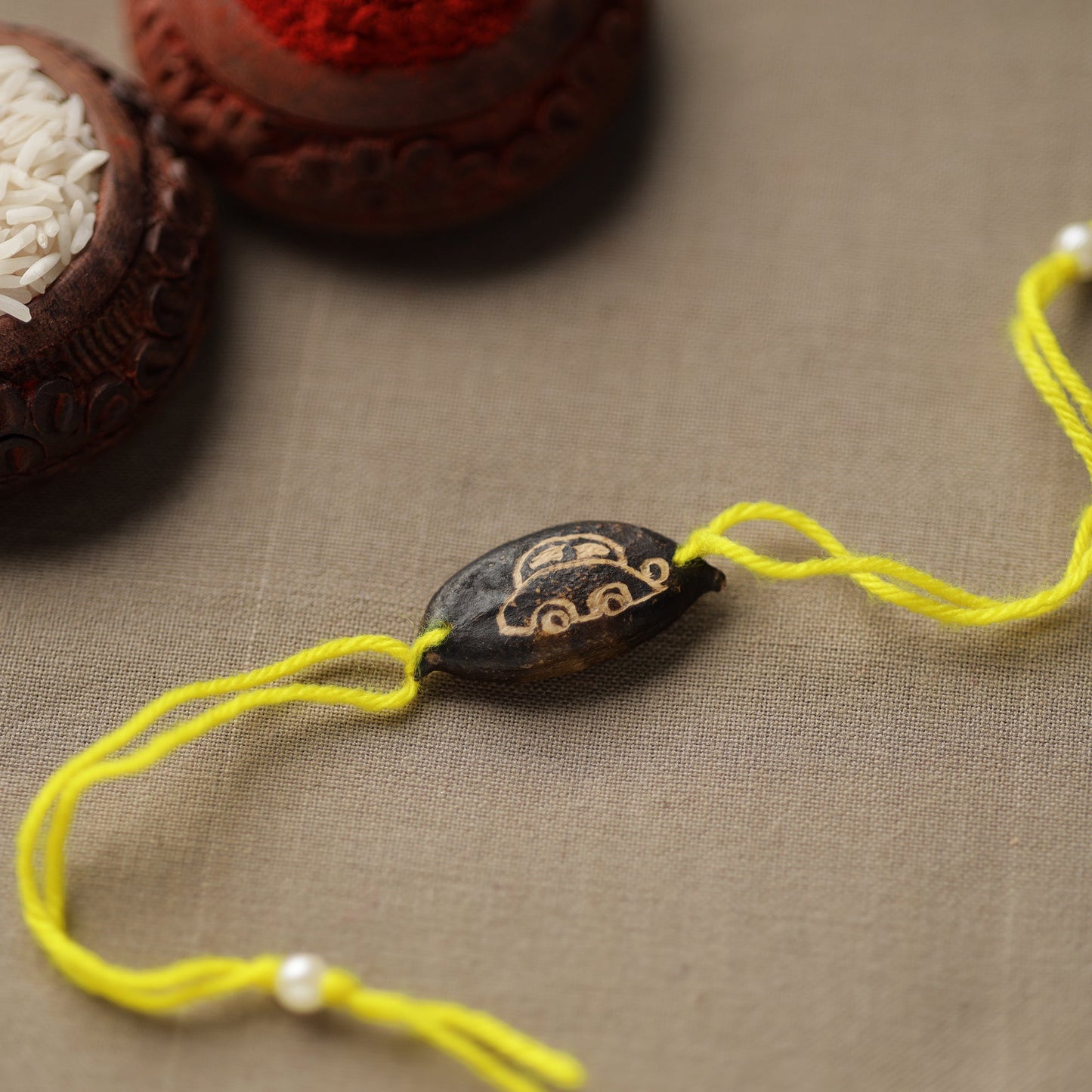 Green - Handcrafted Plantable Seed Rakhi