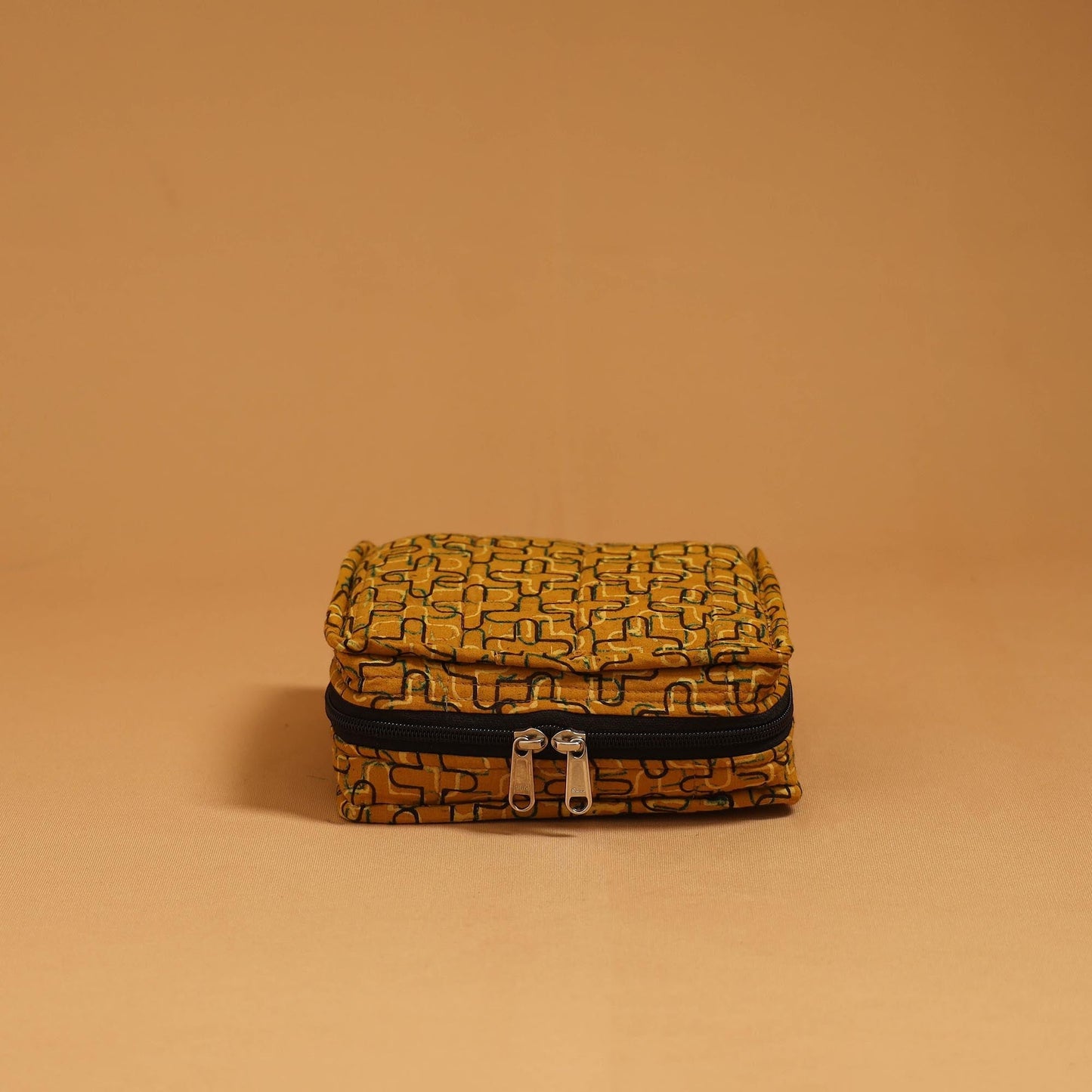 Handmade 4 pockets quilted jewellery bag 29 - handcrafted