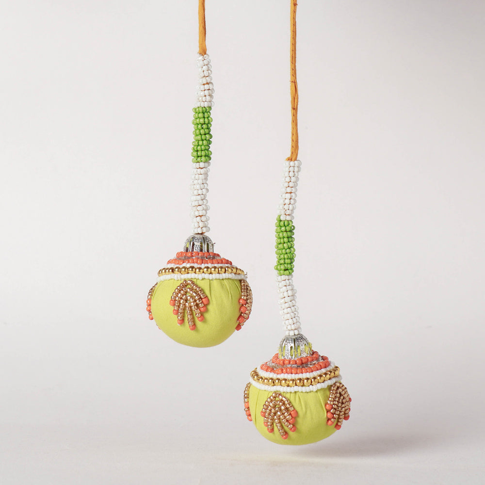 Handmade Beadwork Latkan Tassels for Clothing