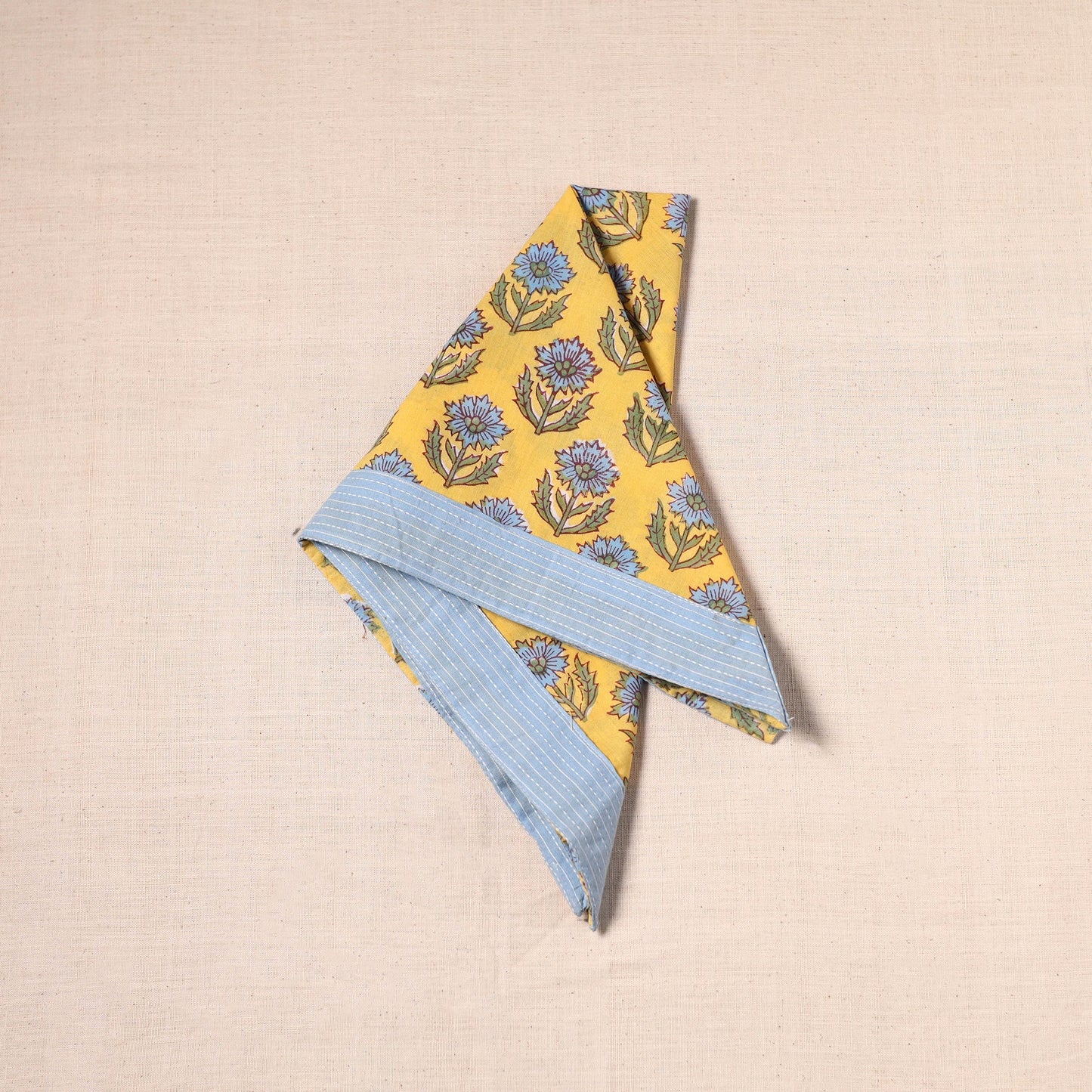 Handmade cotton bandana 45 - handcrafted