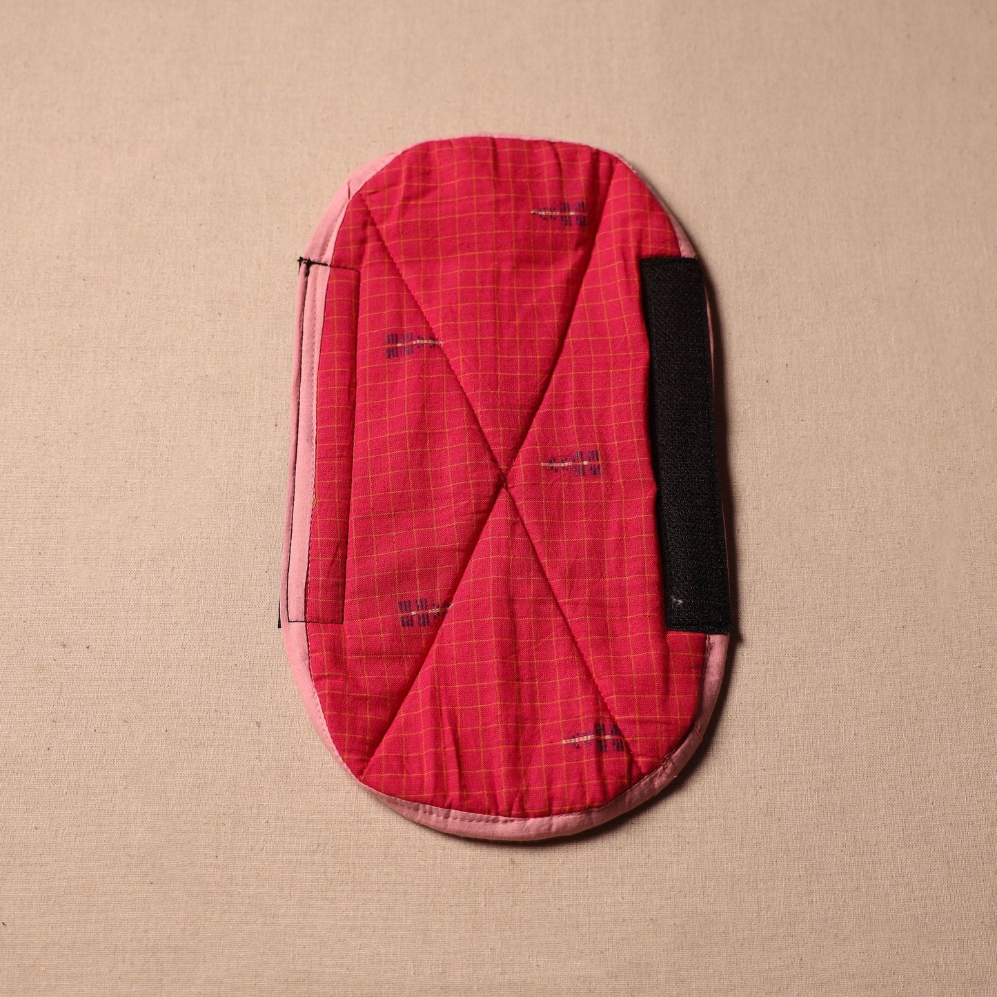 Yellow - handmade cotton fridge handle cover 162