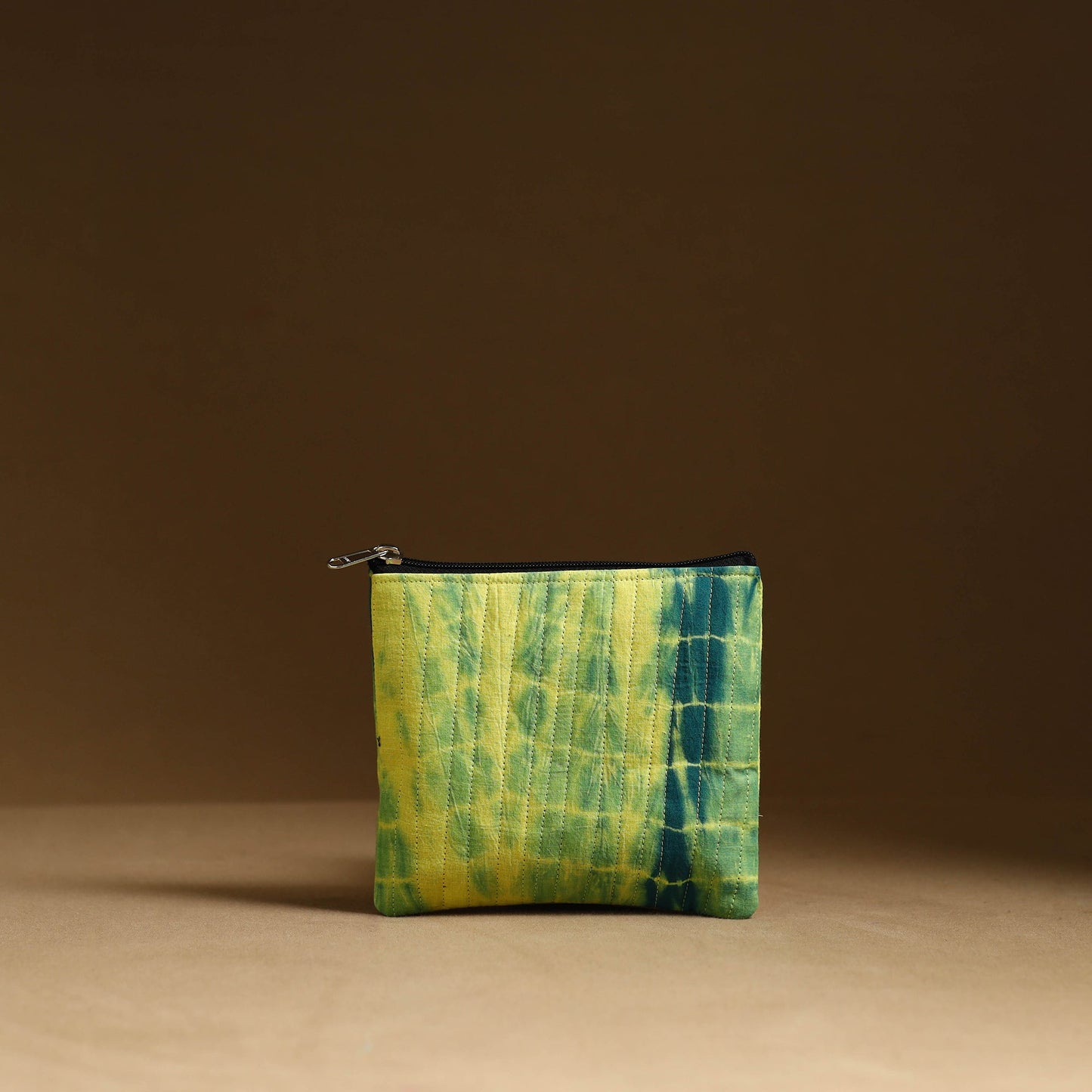 Yellow - handmade cotton multipurpose utility pouches (set