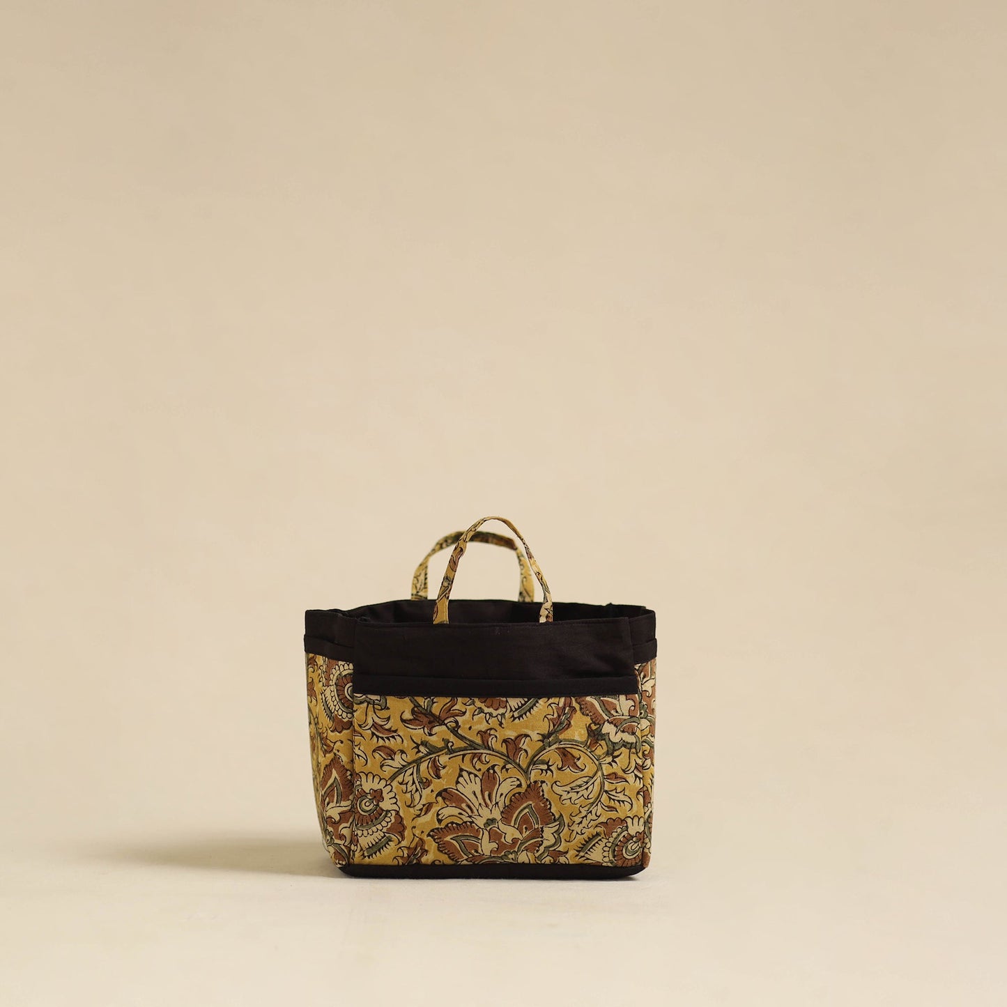 Yellow Handmade Multipurpose Cosmetic/Toiletry Bag