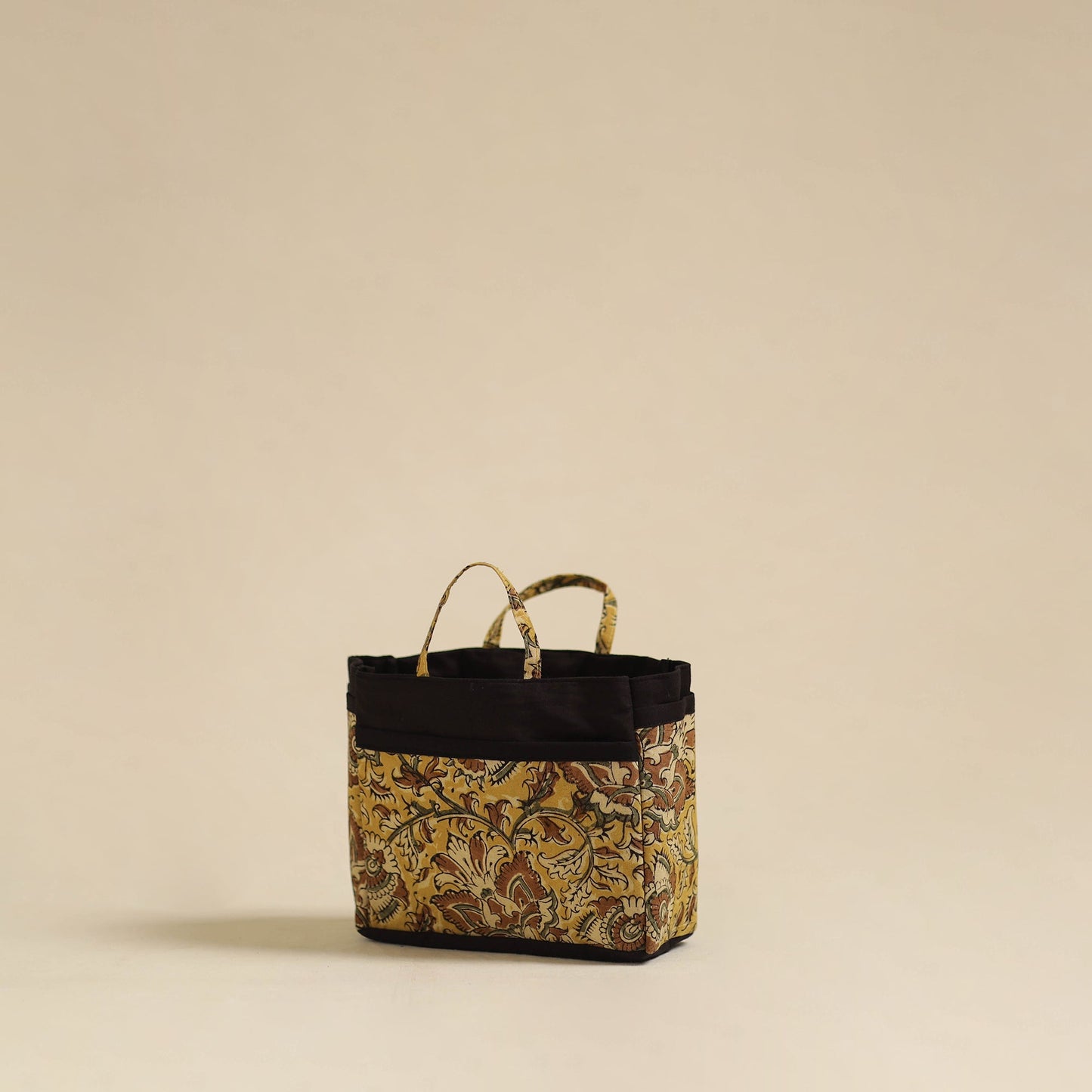 Yellow Handmade Multipurpose Cosmetic/Toiletry Bag