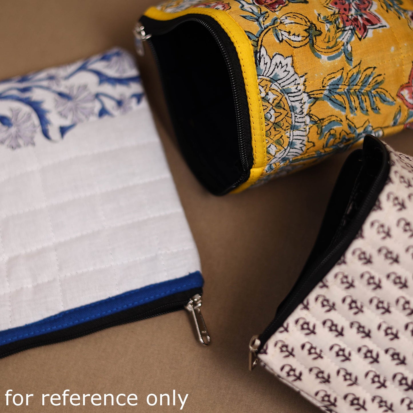 Handmade Quilted Cotton Utility Pouch 15