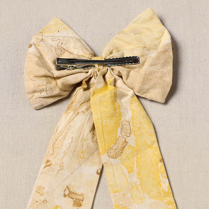 Handmade women’s bow hair clip 29 - handcrafted