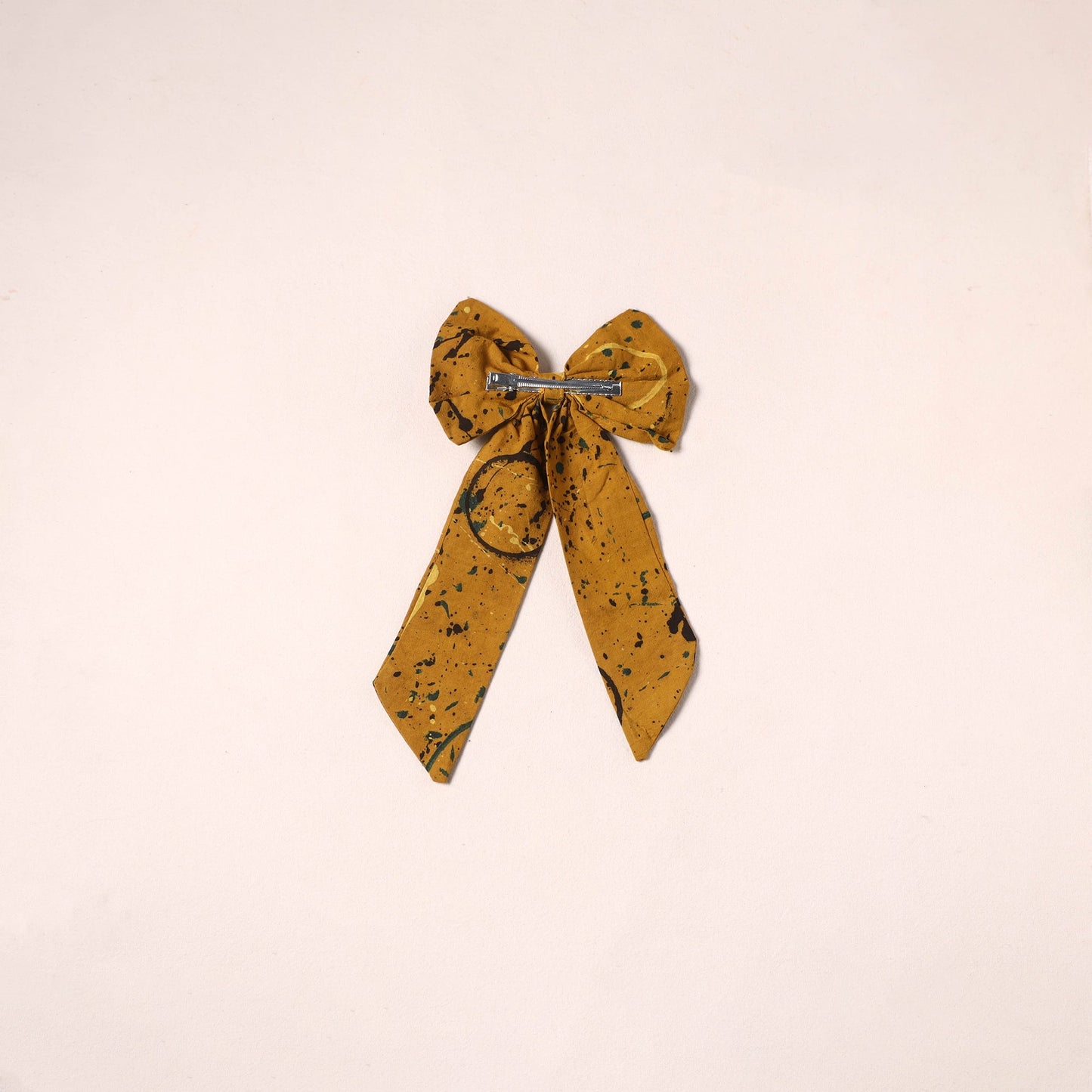 Handmade women’s bow hair clip 40 - handcrafted