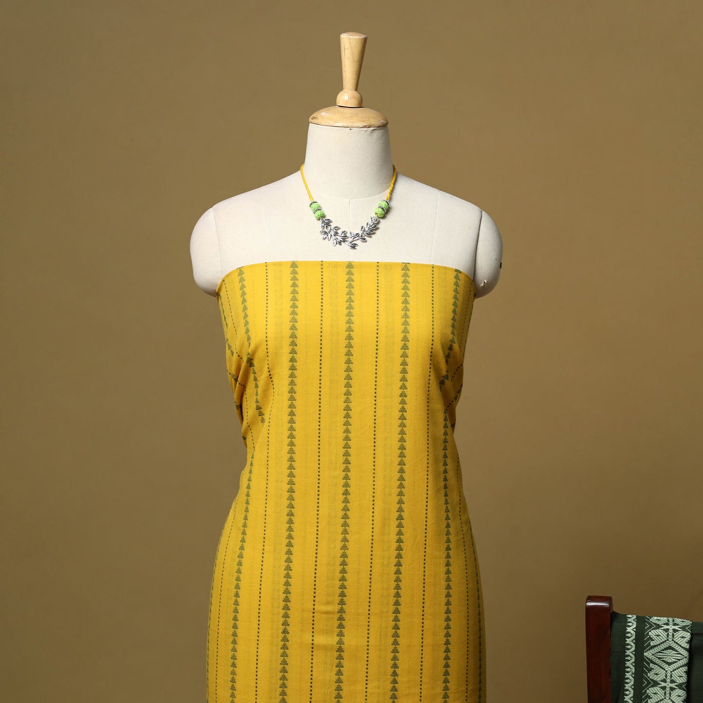 Jacquard cotton 2pc unstitched dress material