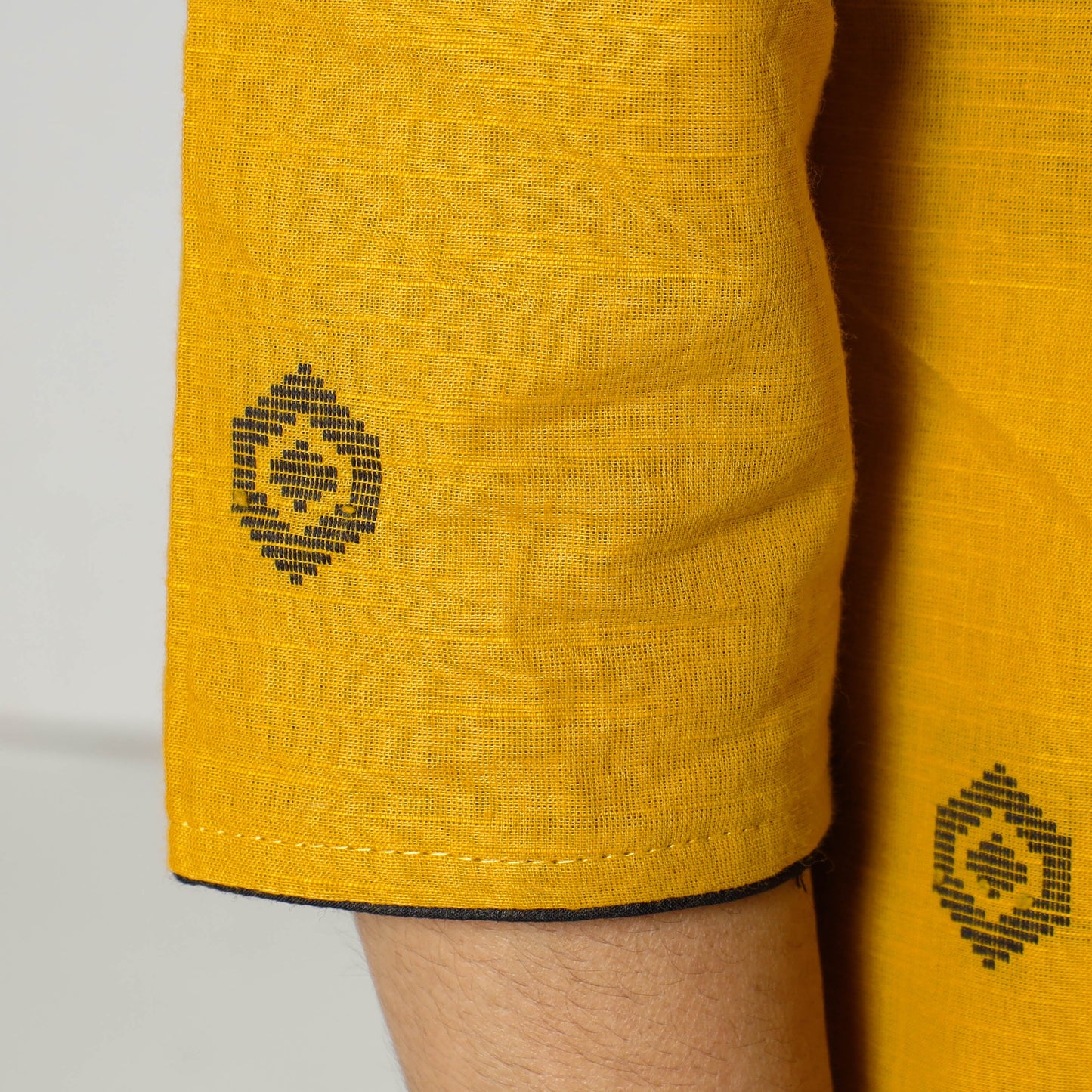 Jacquard Cotton Kurta