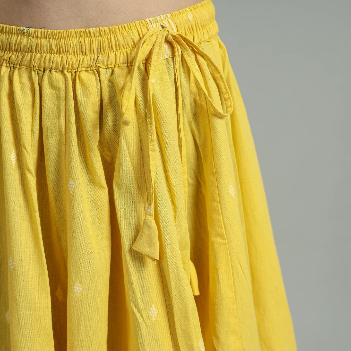 Jacquard Patchwork 24 Kali Cotton Long Skirt 46