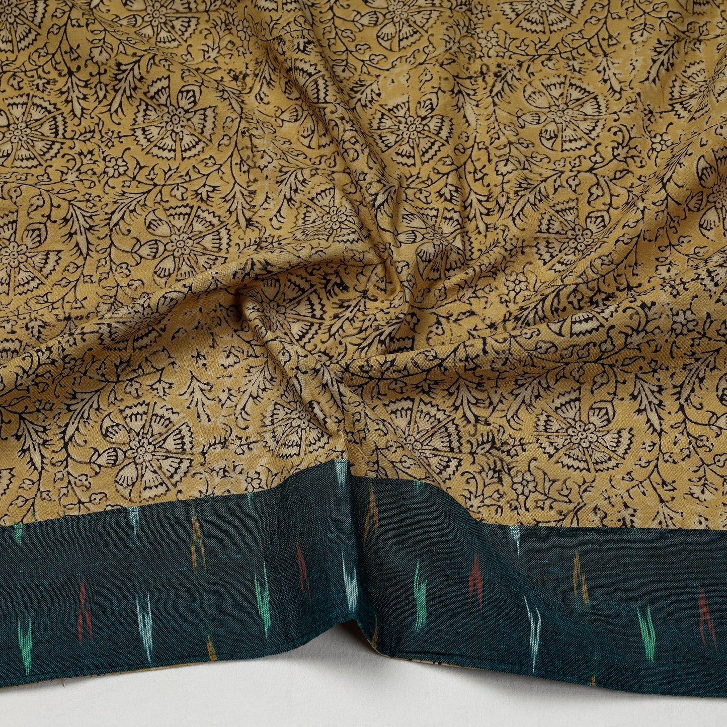 Buy Kalamkari Block Printed Cotton Blouse Piece