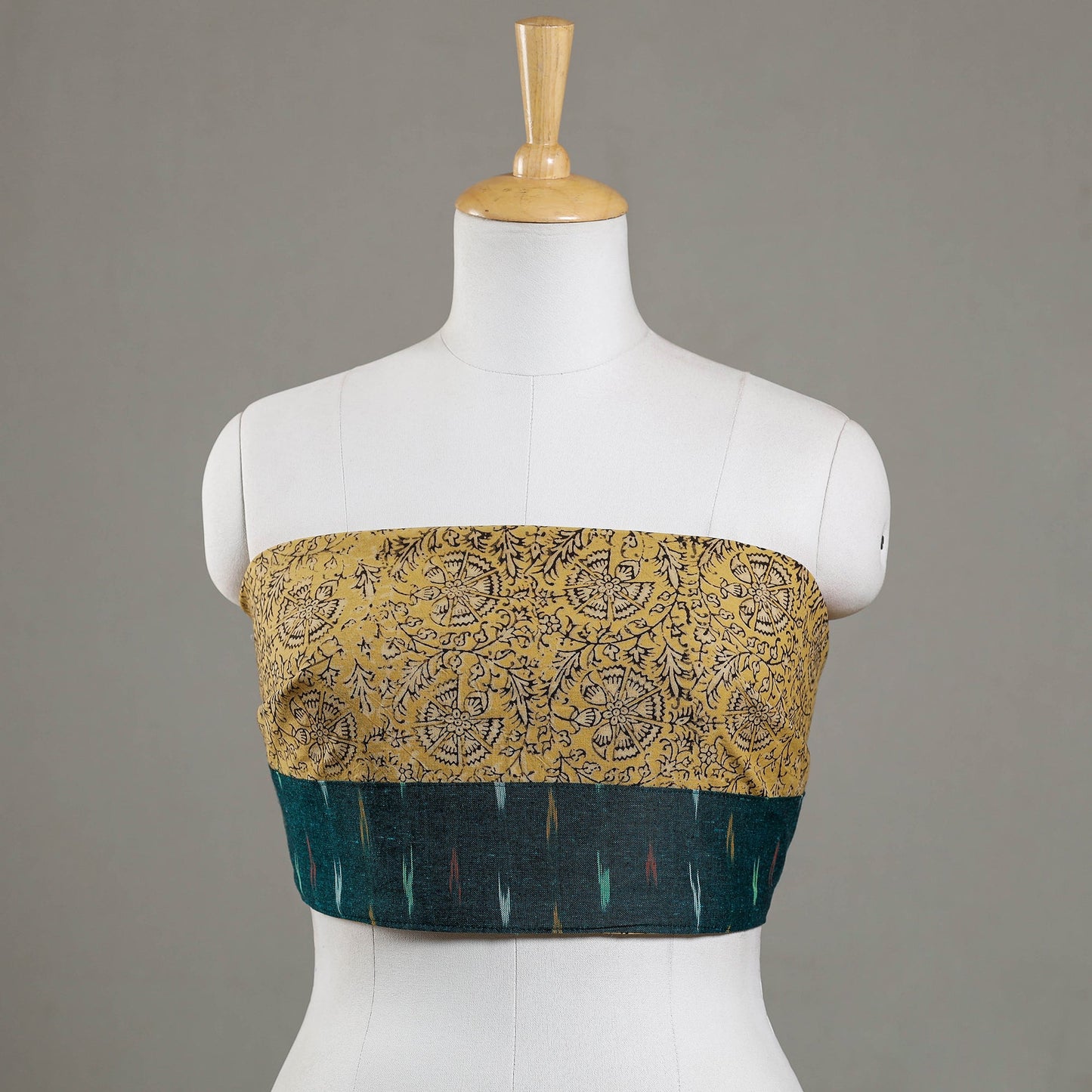 Buy Kalamkari Block Printed Cotton Blouse Piece