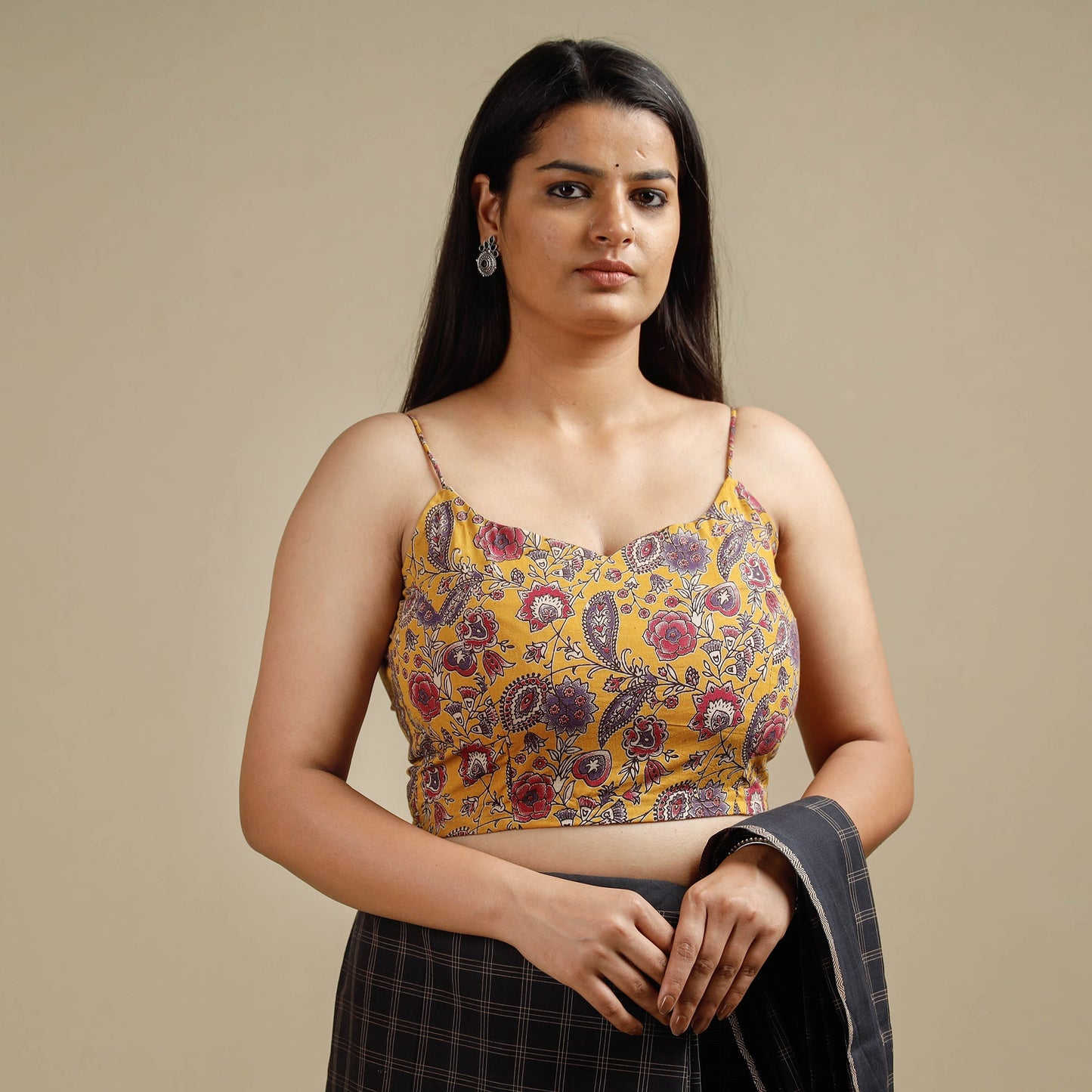 Kalamkari Stitched Blouse