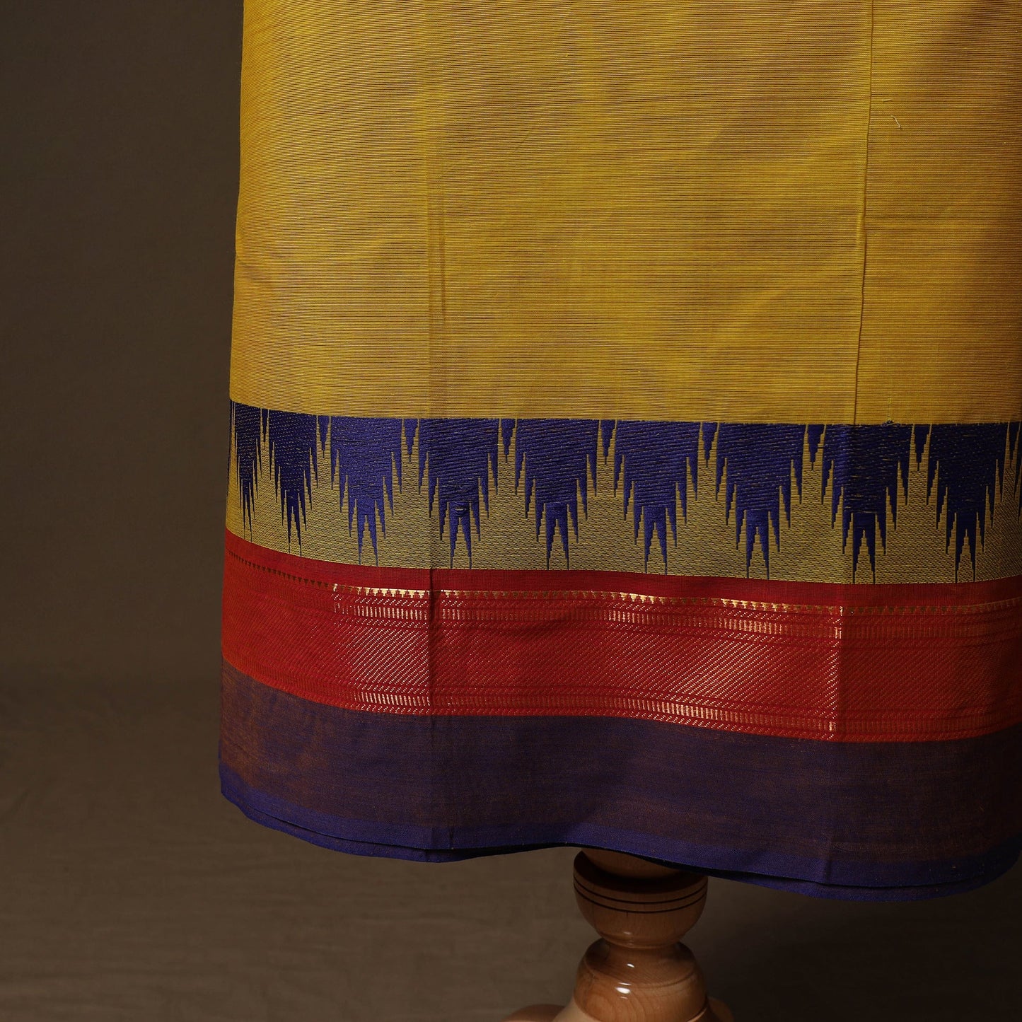 Kandangi chettinad cotton 2pc unstitched dress material 13