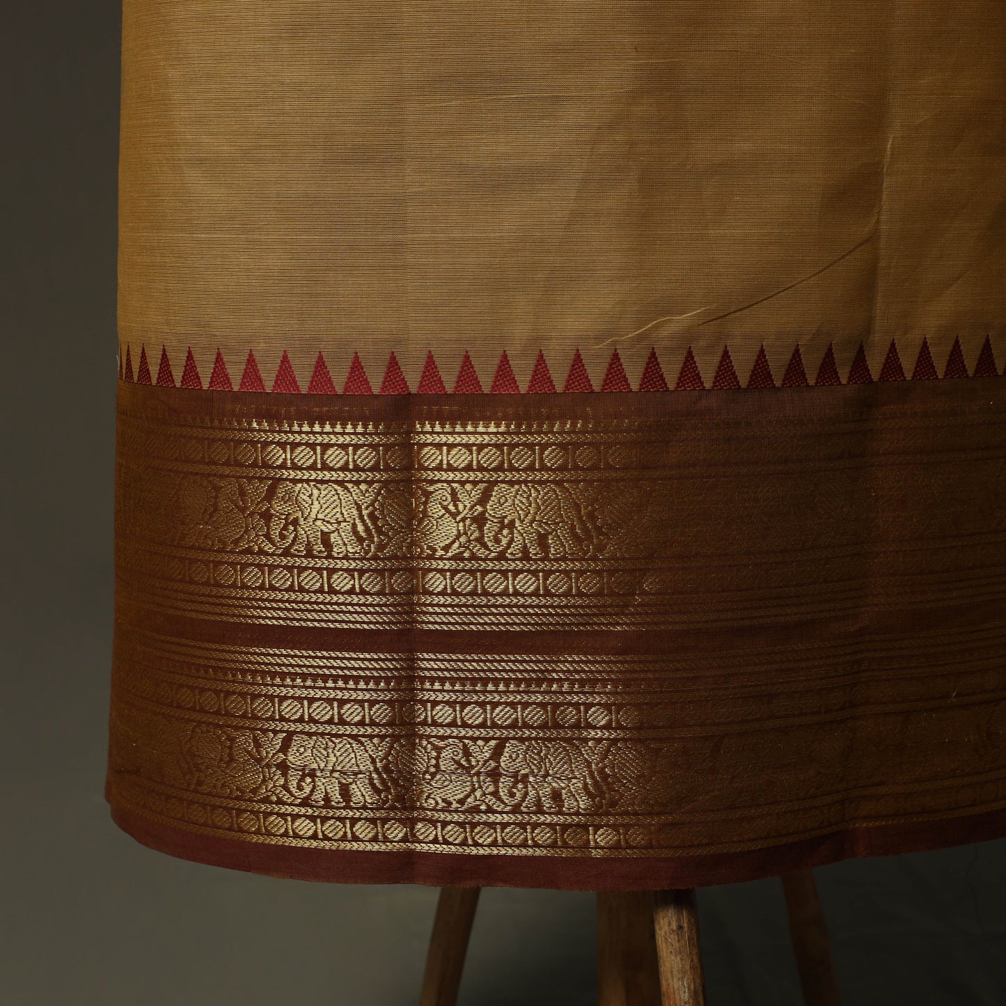 Kandangi chettinad cotton 2pc unstitched dress material 25