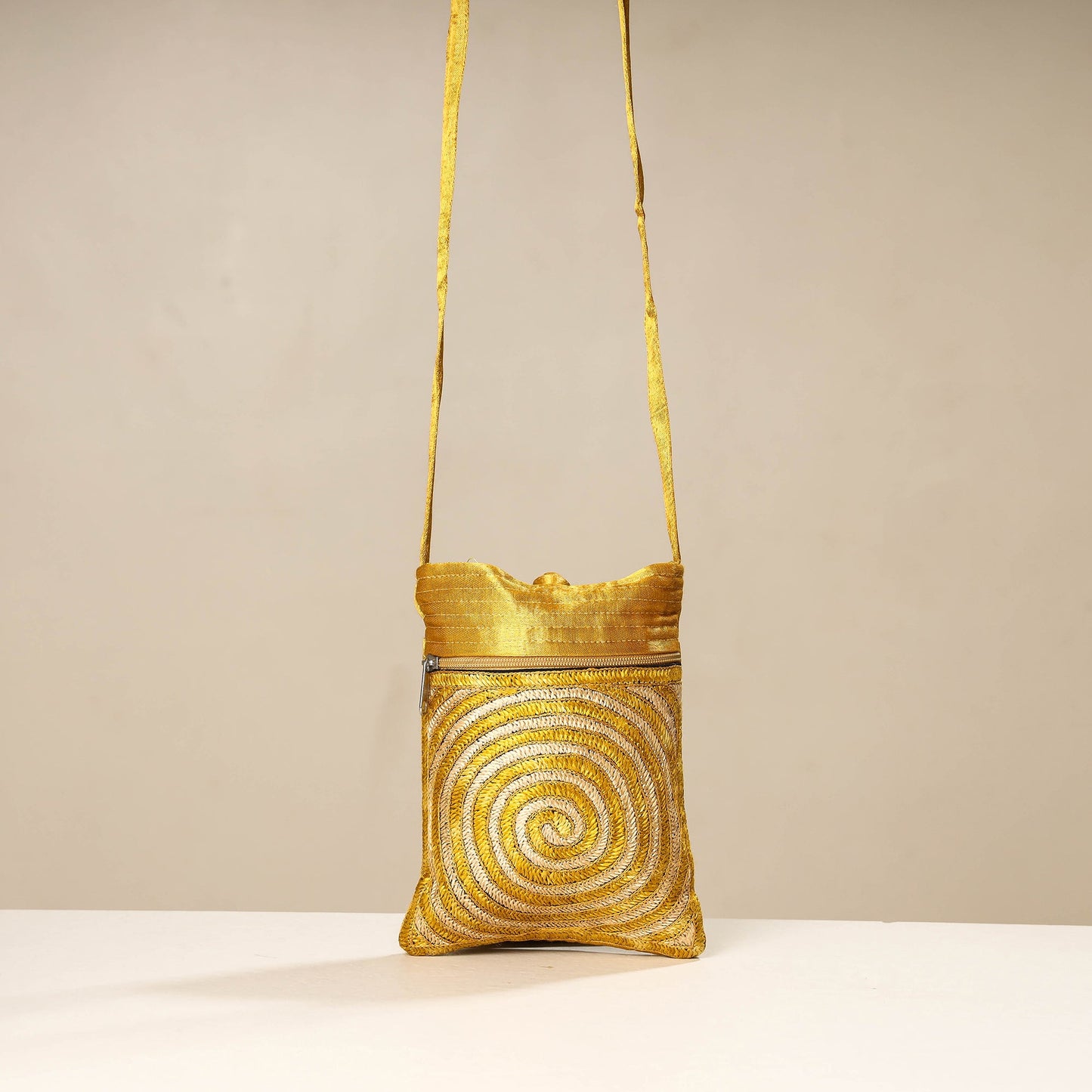 embroidery sling bag