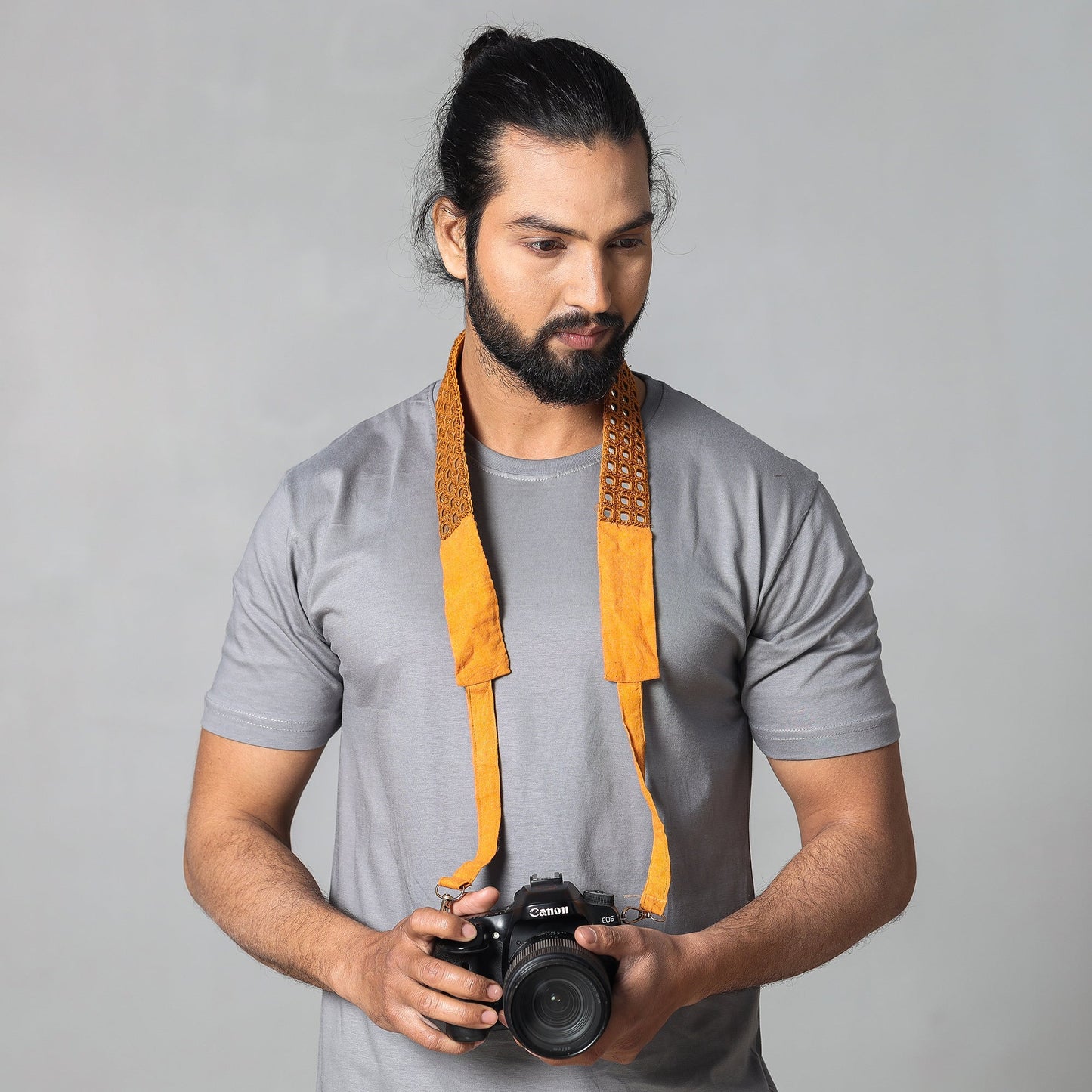 Mirror Work Kutch Embroidery Fabric Camera Belt