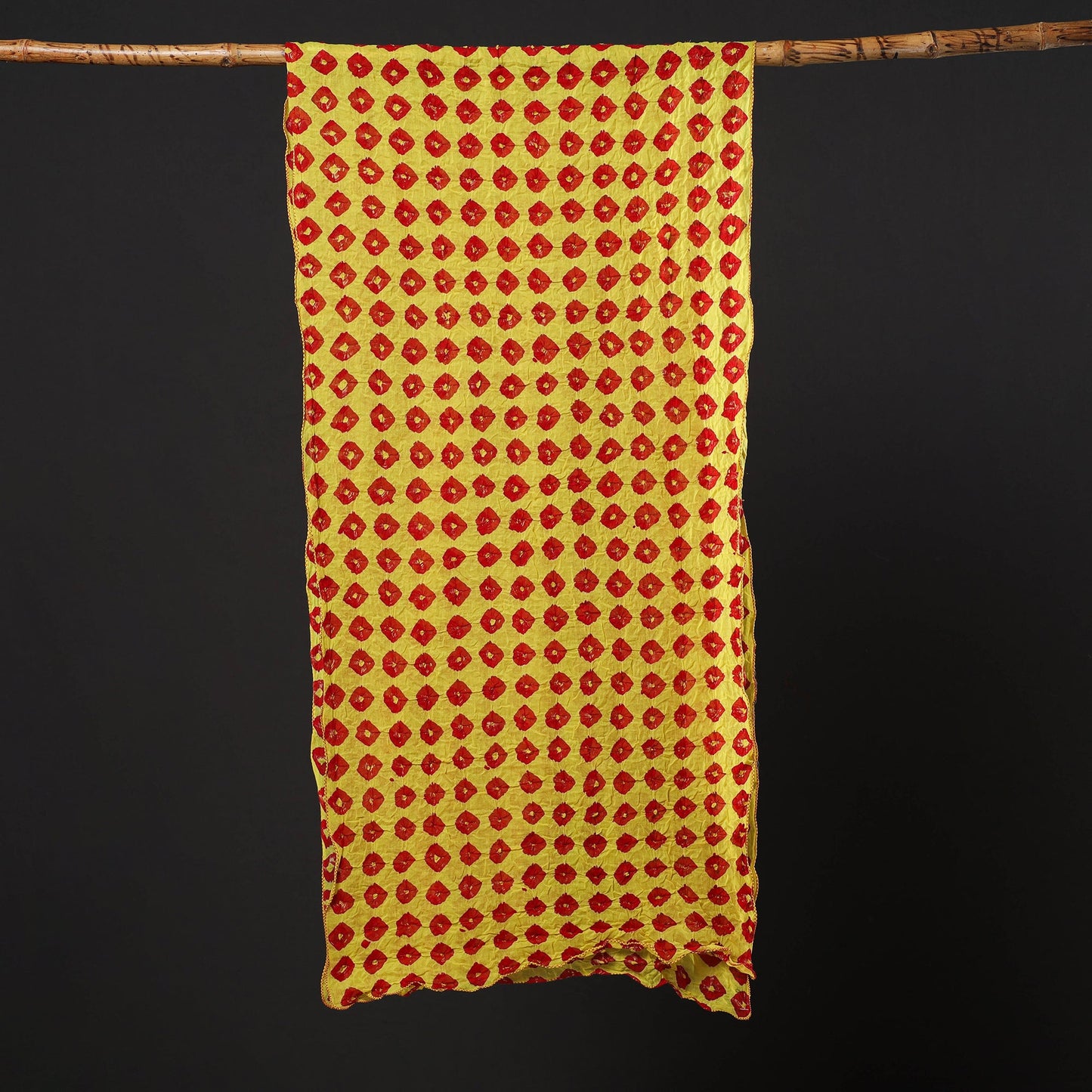 Kutch Tie & Dye Cotton Bandhani Stole