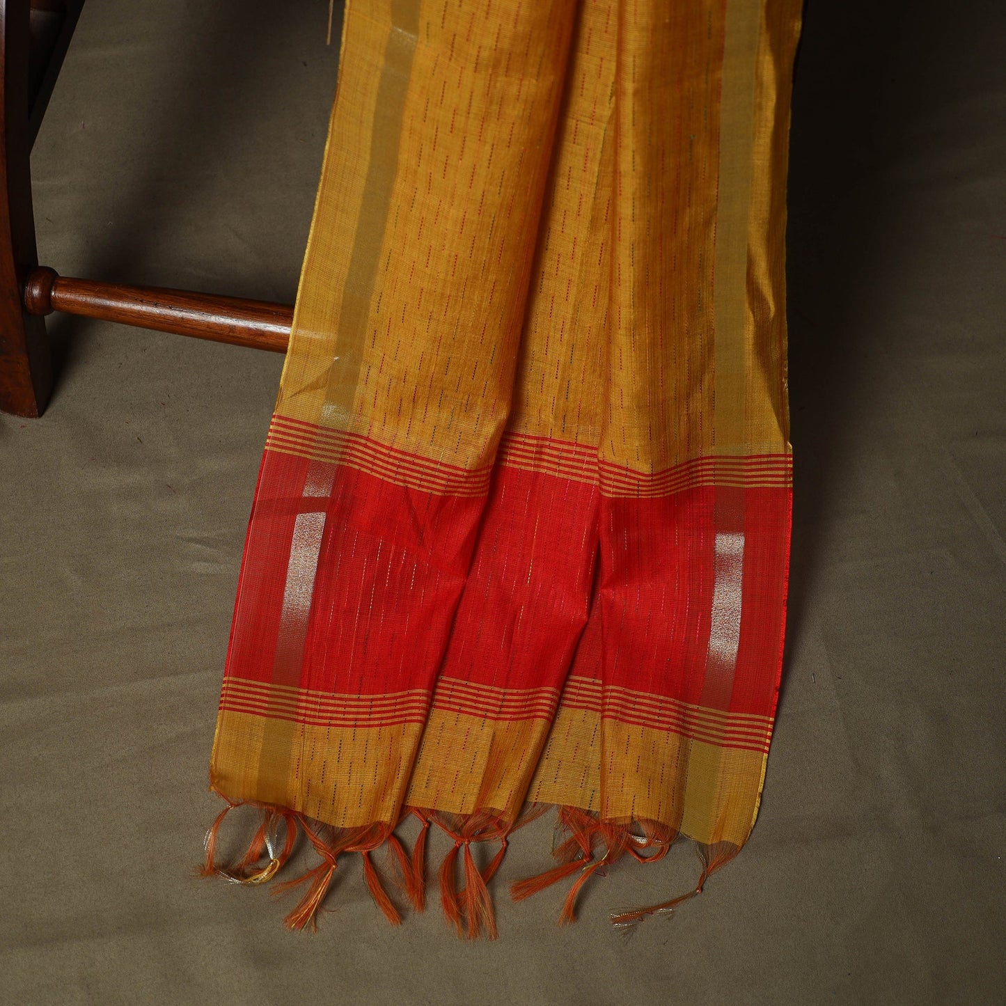 Mangalagiri silk cotton 3pc unstitched dress material