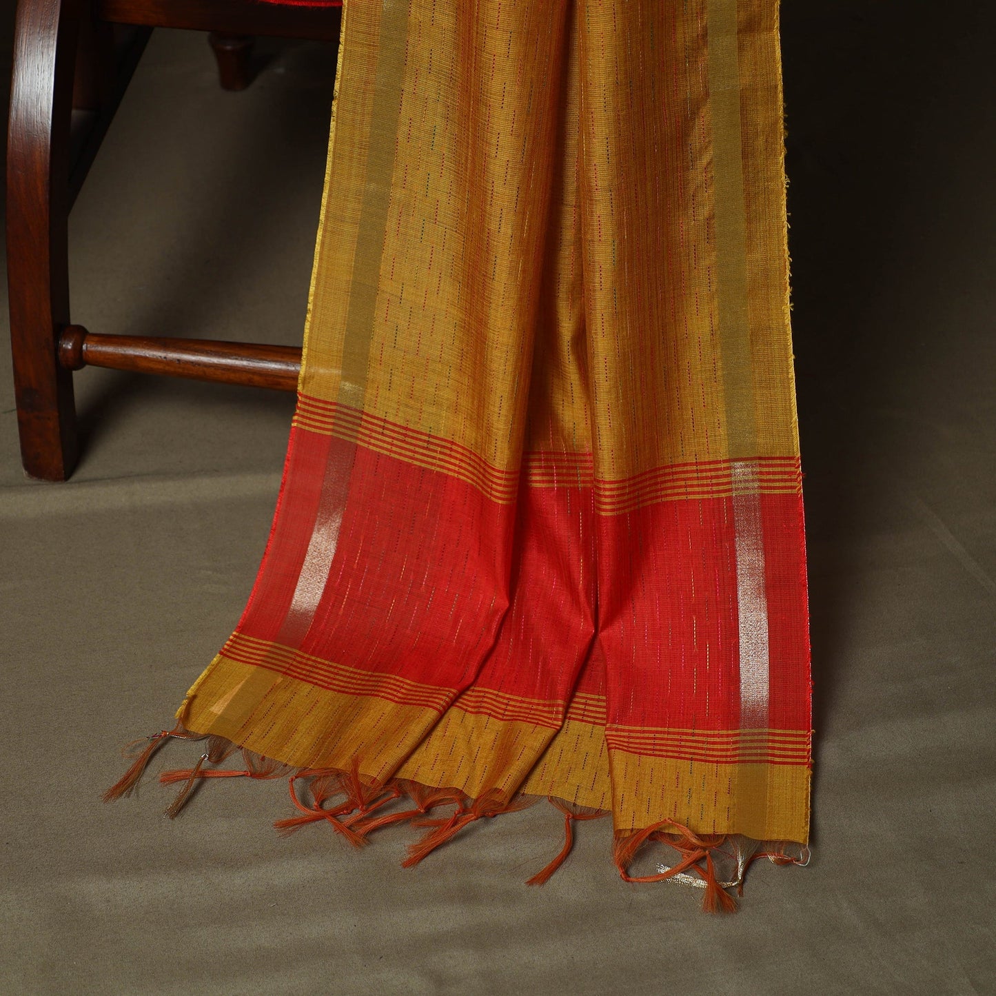 Mangalagiri silk cotton 3pc unstitched dress material